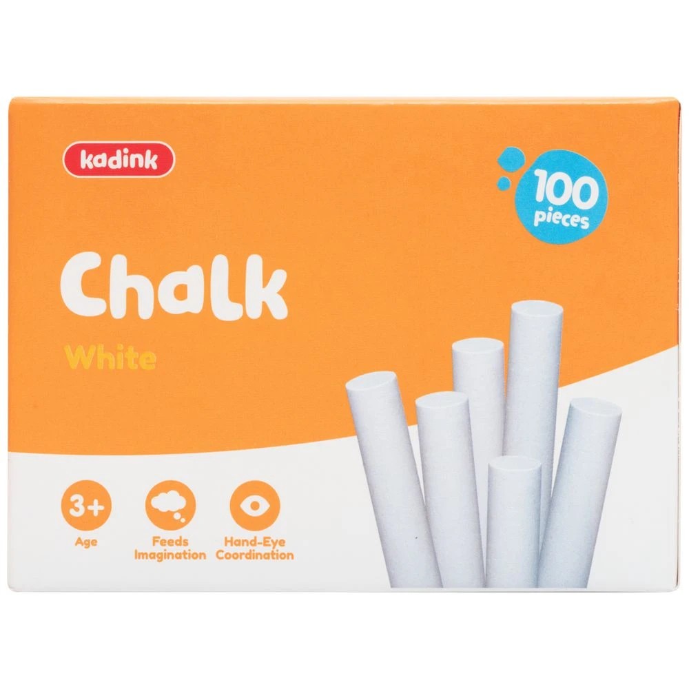 1 Kadink Chalk White 100 Pack, 1 of 3