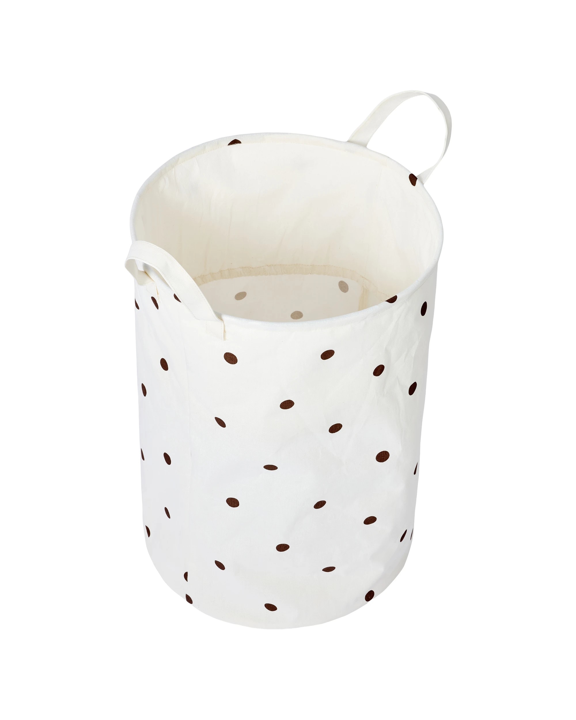 4 Polka Dot Pop Up Laundry Hamper - Beige, 4 of 7