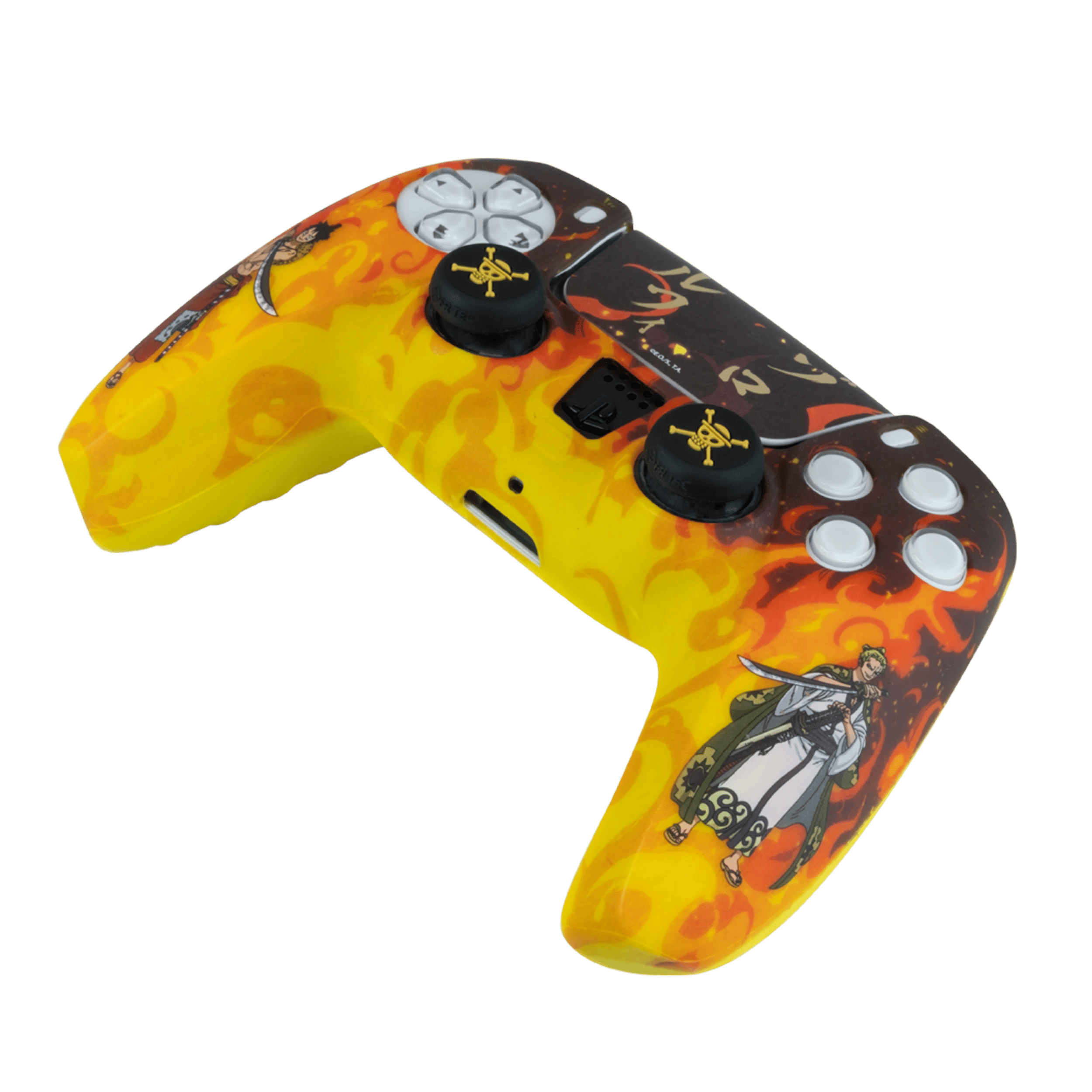 3 One Piece Fire Custom Kit - PlayStation 5 DualSense Controller - Multi, 3 of 5