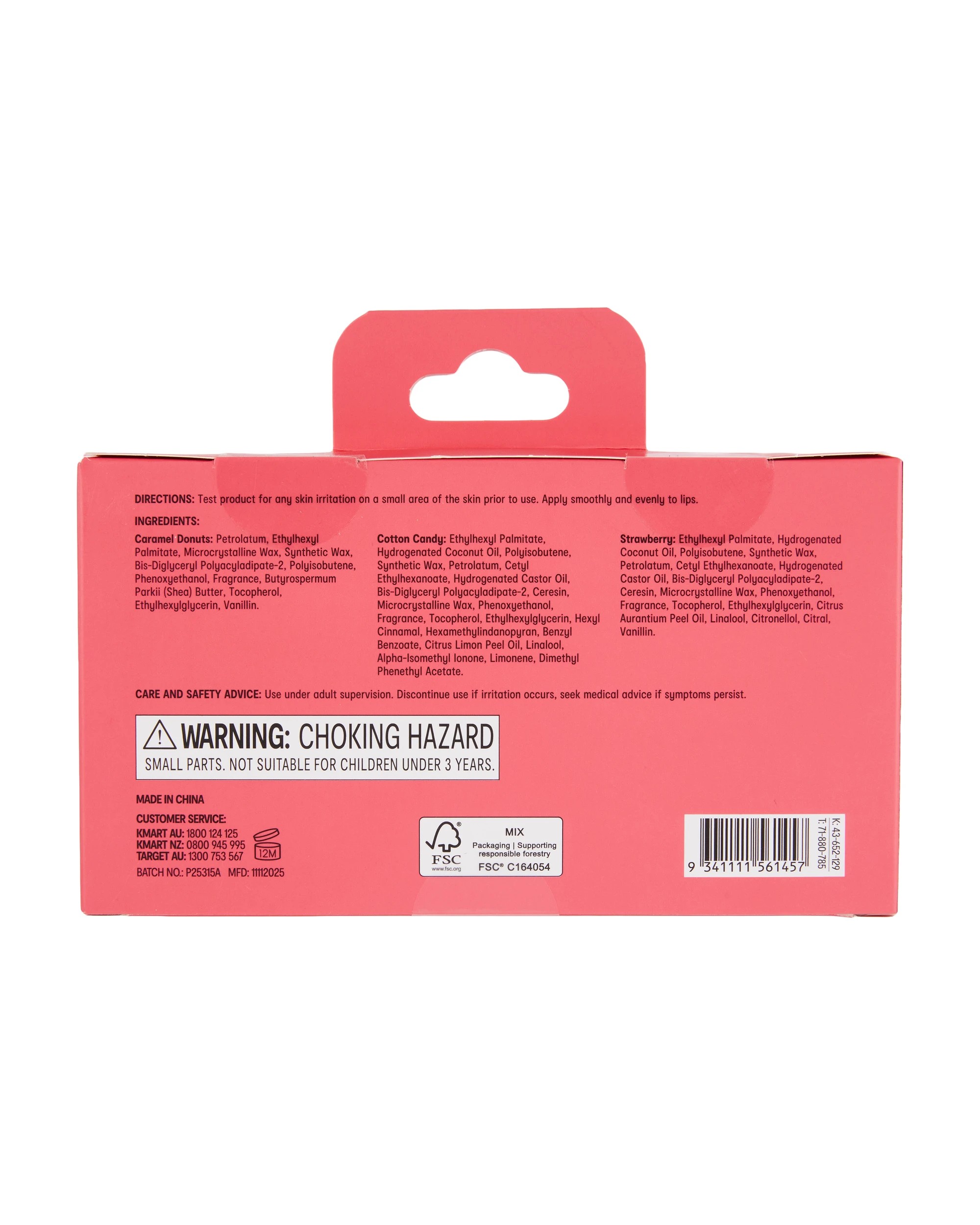 5 OXX Junior Lip Balm Trio Set, 5 of 5