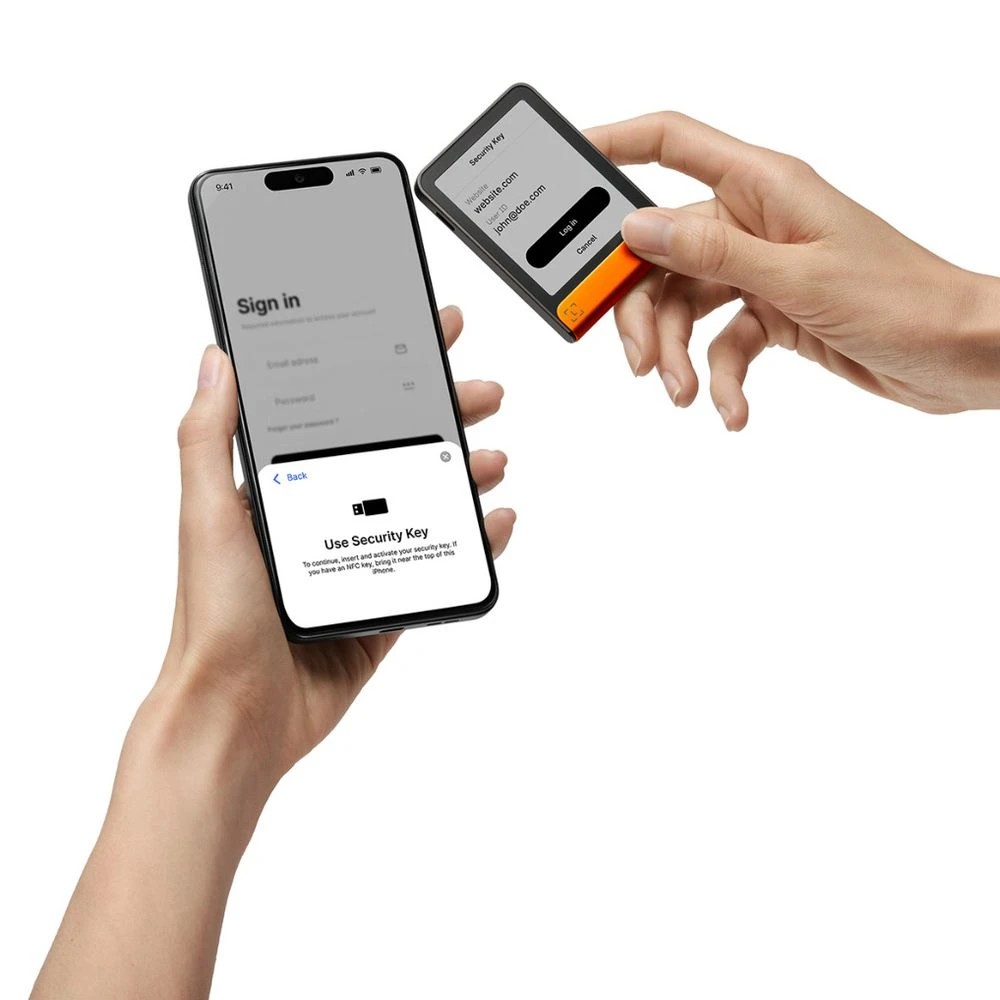 5 Ledger Flex Crypto Wallet with Recovery Key Orange, 5 of 8