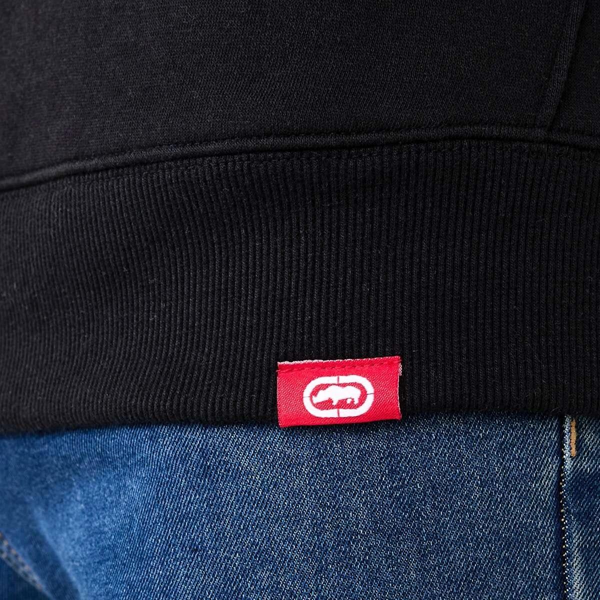 8 Ecko License Panelled Hoodie Black, 8 of 8