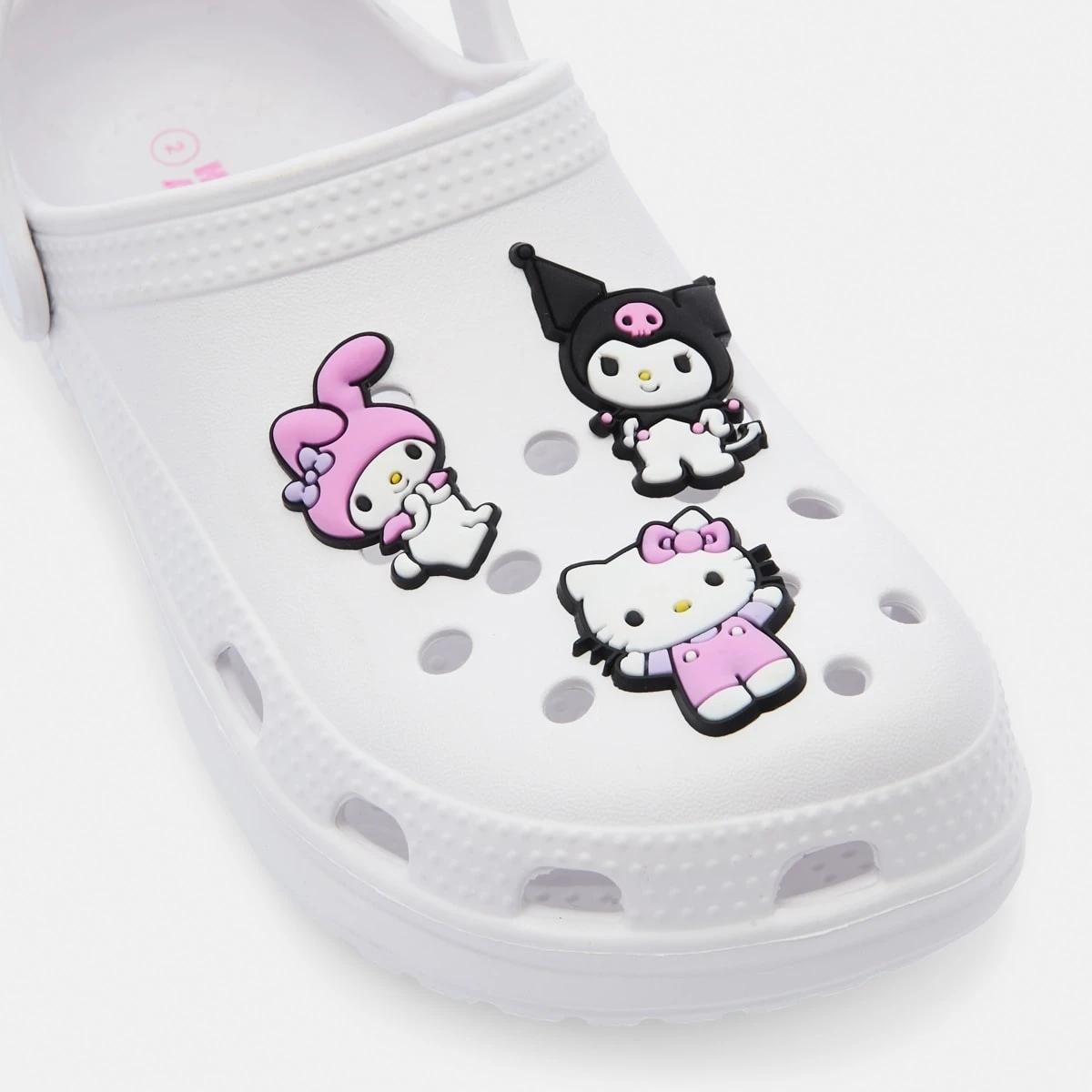 5 Senior Hello Kitty License Clogs White, 5 of 5