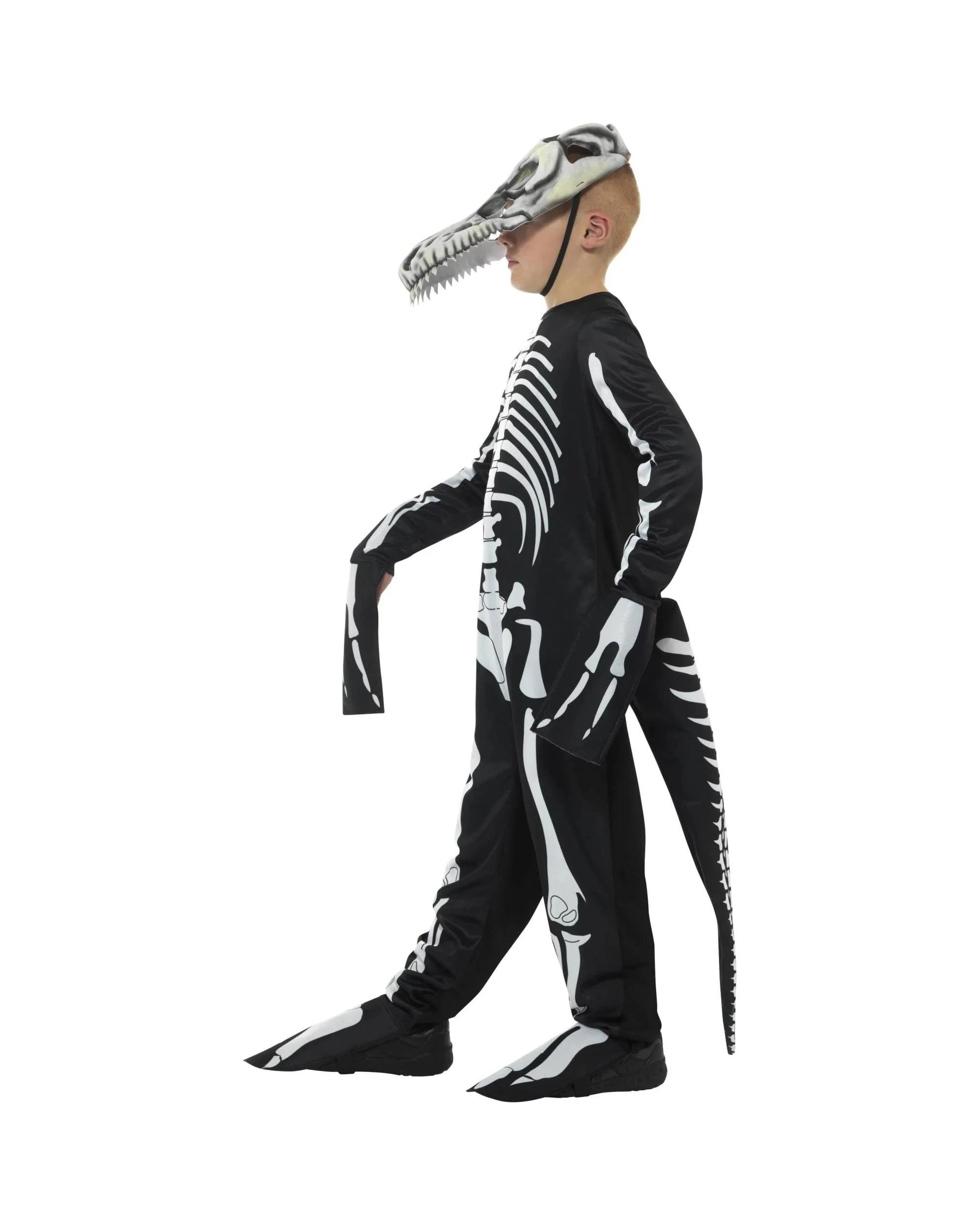 2 T-Rex Skeleton Deluxe Child Costume Size M 7-9 Years, 2 of 4