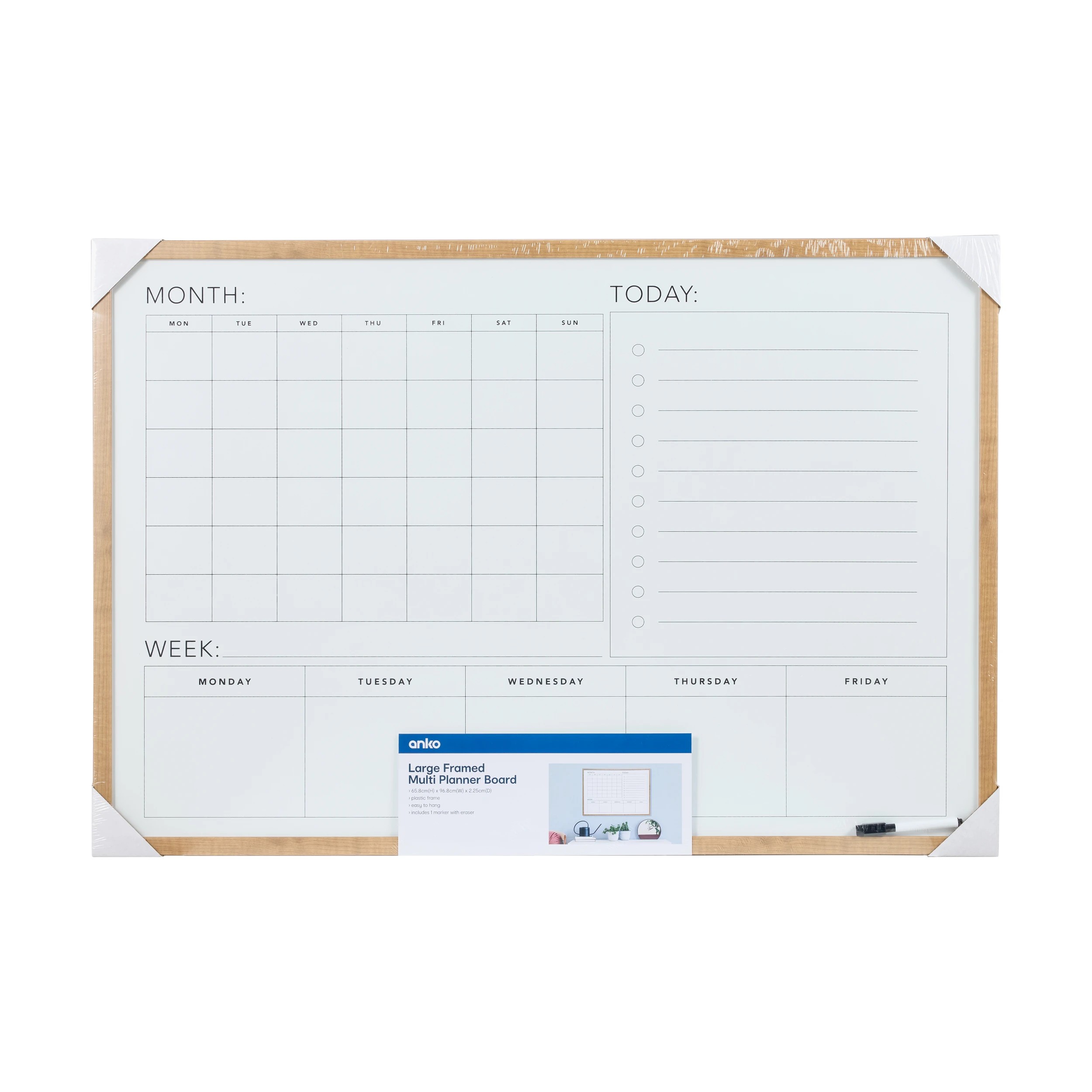 6 Large Frame Multi Planner Board, 6 of 6