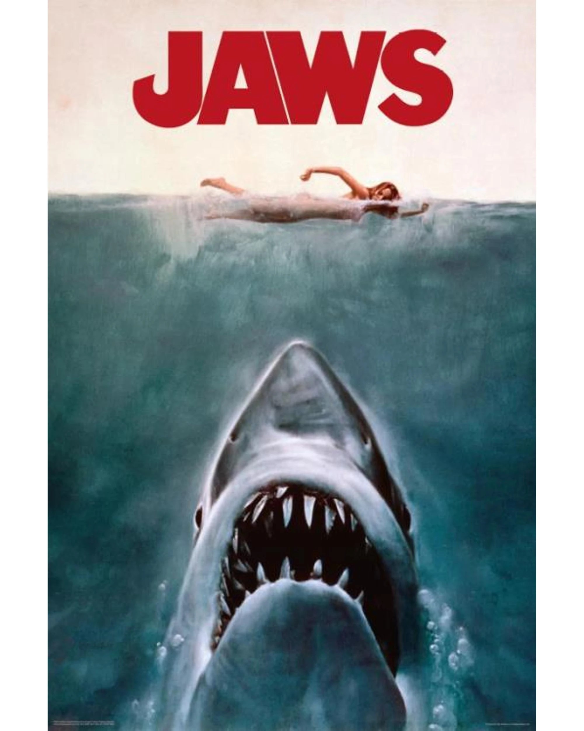 1 Jaws One Sheet Movie Poster, 1 of 1