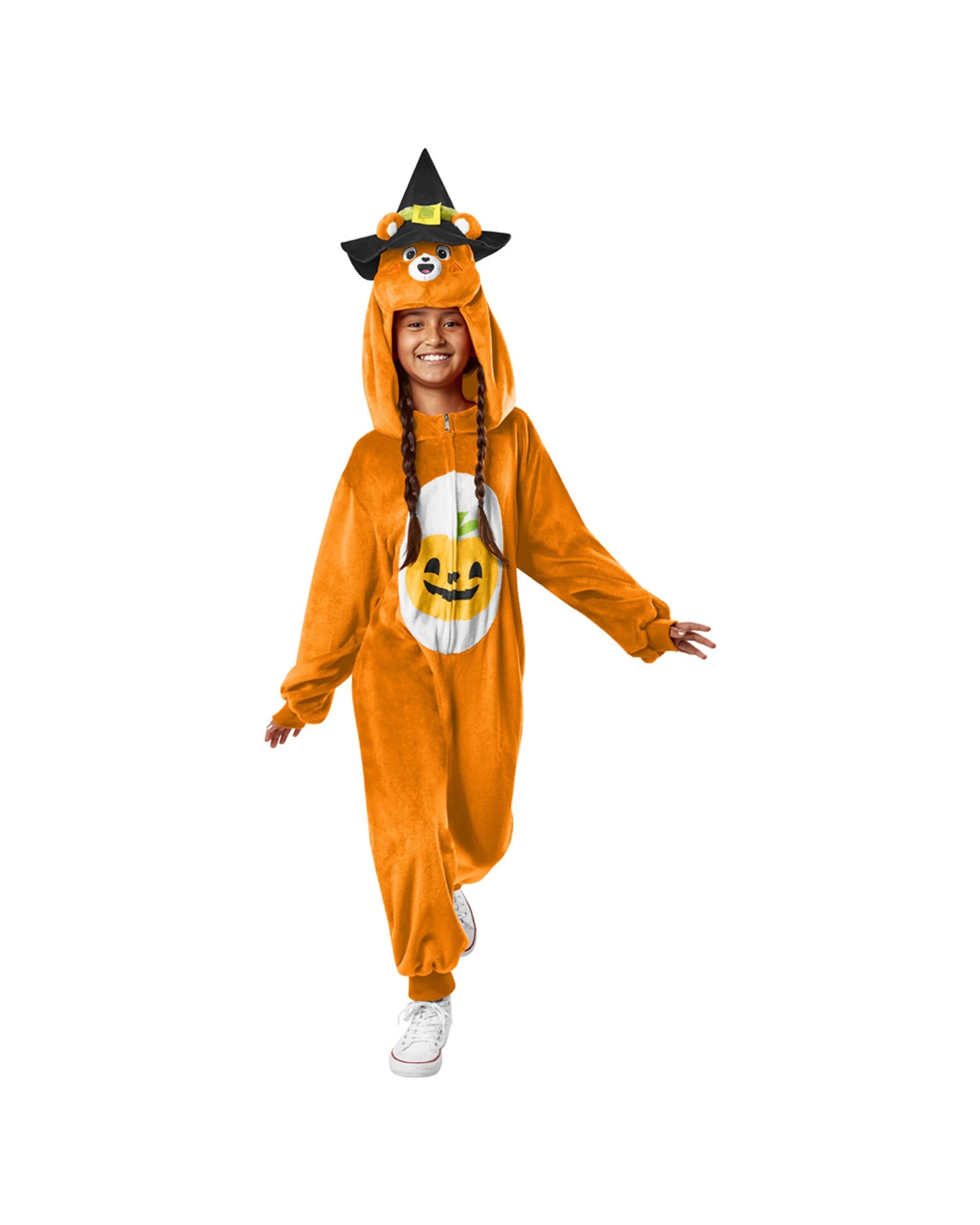 1 Care Bears Trick Or Sweet Bear Costume Party Dress Up Size S - Orange, 1 of 3