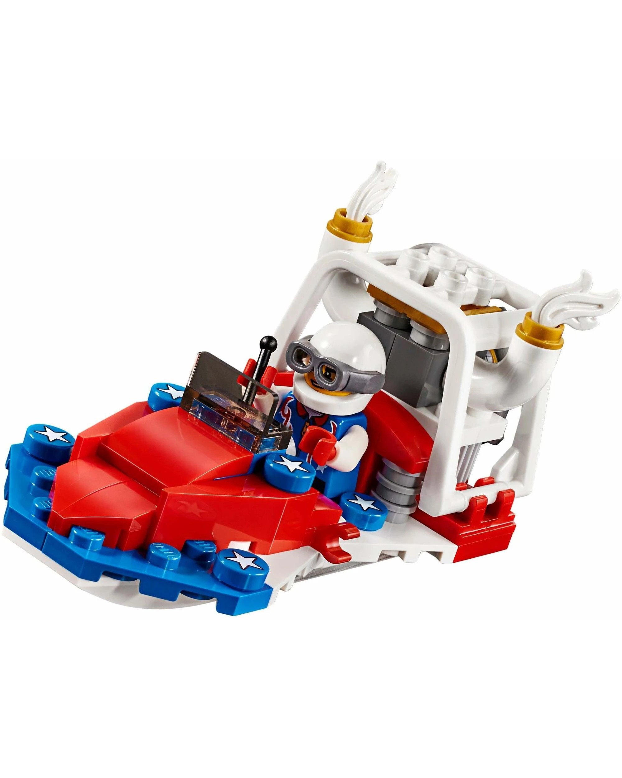 4 LEGO 31076 Daredevil Stunt Plane: 3-in-1 Biplane, Rocket Car & Boat, 4 of 5