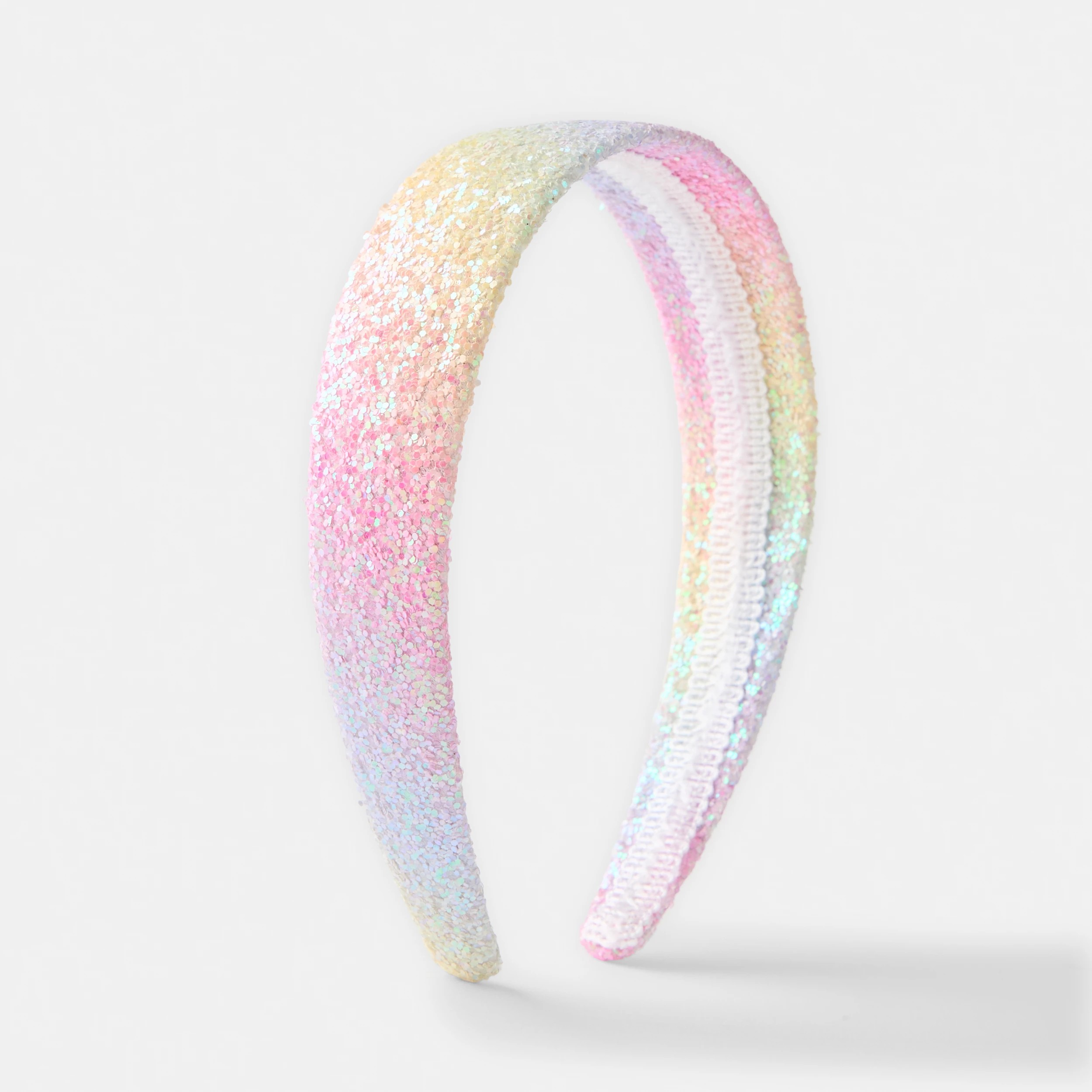 1 Rainbow Glitter Headband, 1 of 4