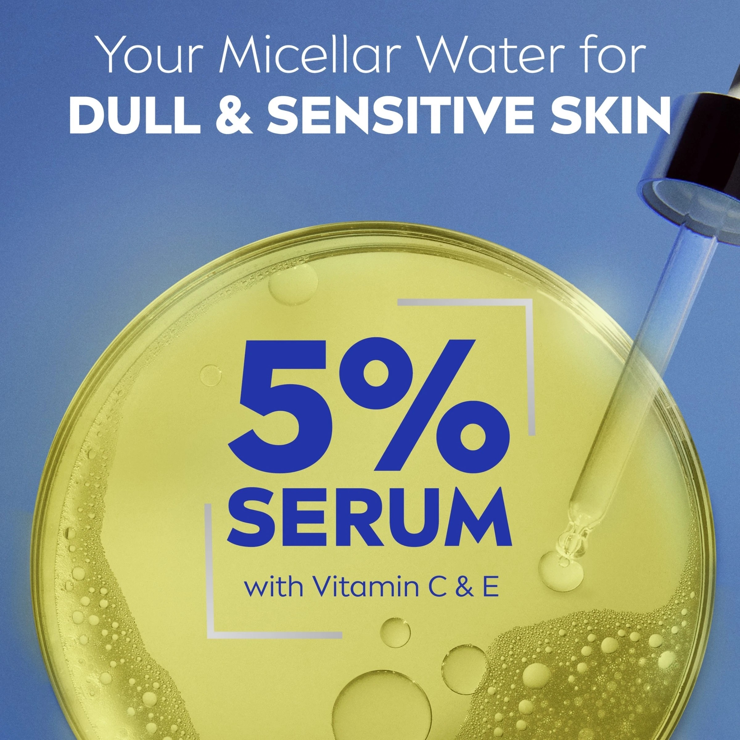 6 Nivea Brightening Micellar Water 400ml - 5% Serum with Vitamin E and C and Amino Acid Complex, 6 of 9