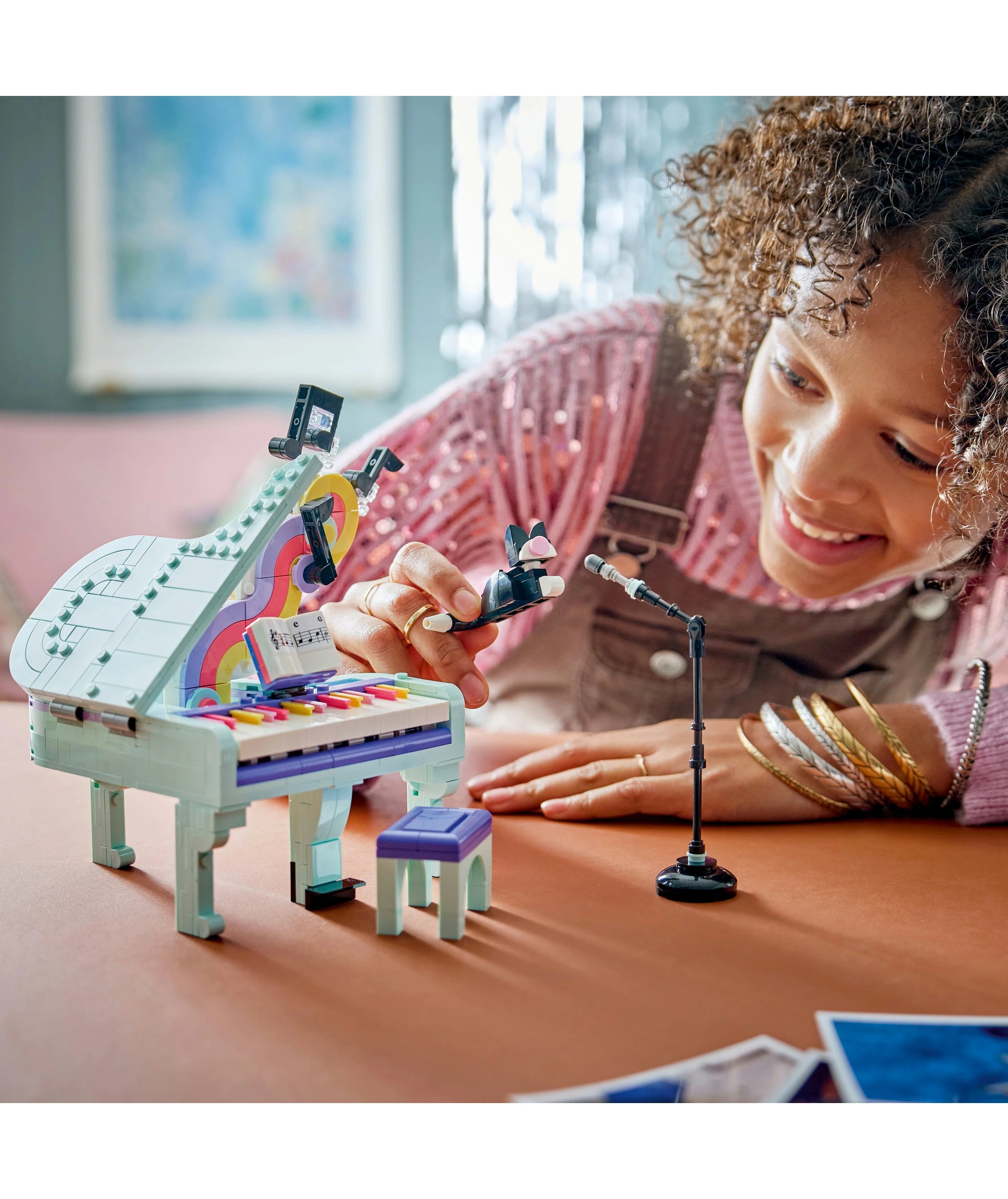 8 LEGO Creator Music Decor Piano with Cat 31392, 8 of 10