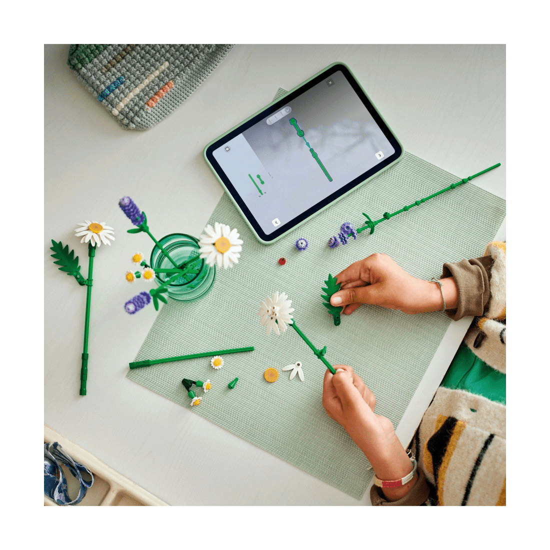 8 LEGO Botanicals Daisies 11508, 8 of 10