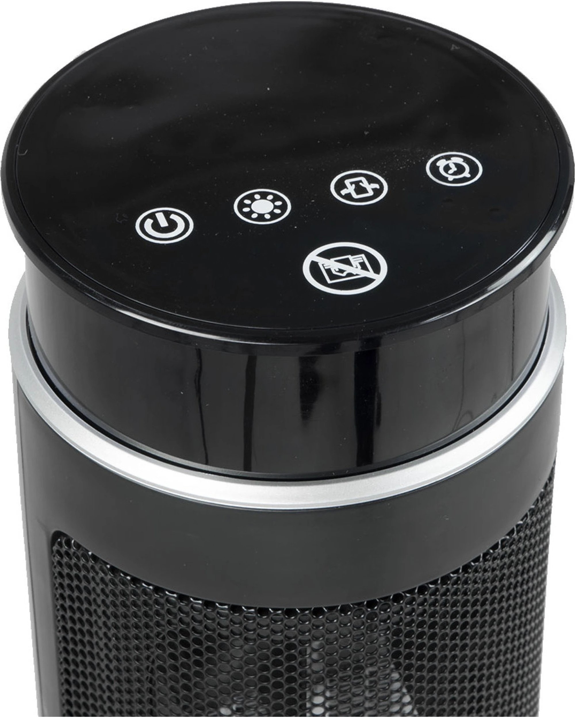 2 Pronti Electric Tower Heater 2000W Ceramic Portable Remote - Black, 2 of 8