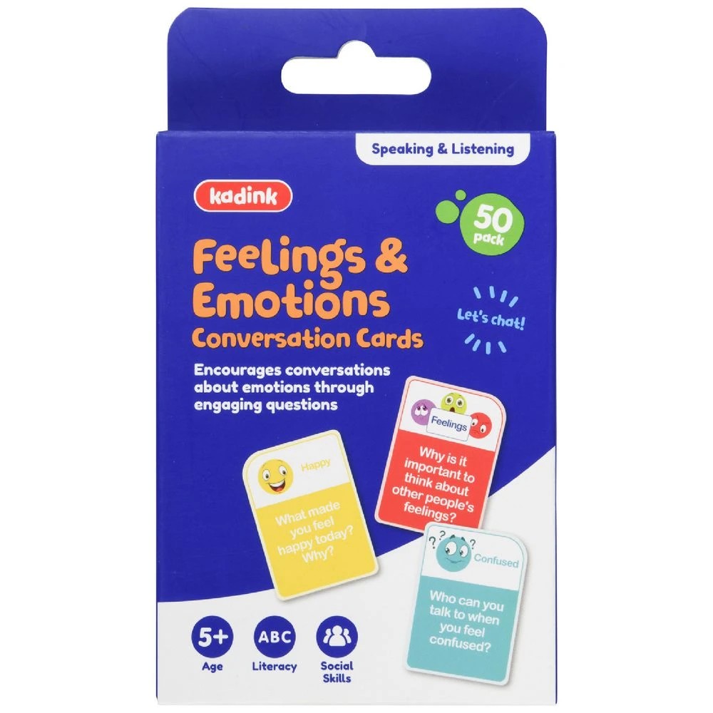 1 Kadink Let's Chat About Feelings and Emotions Cards, 1 of 5