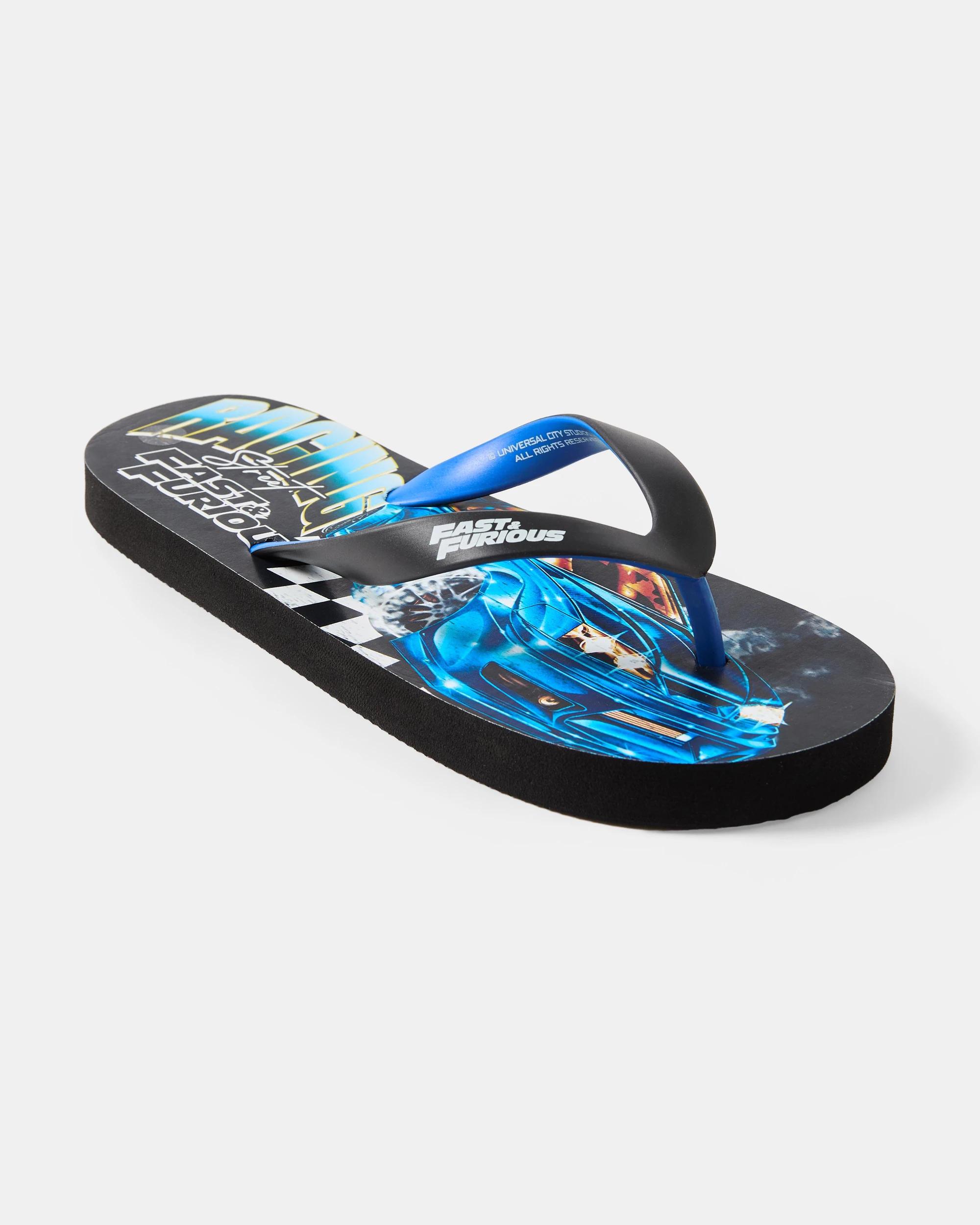 1 Senior Fast & Furious License Thongs Fastnfuri, 1 of 3