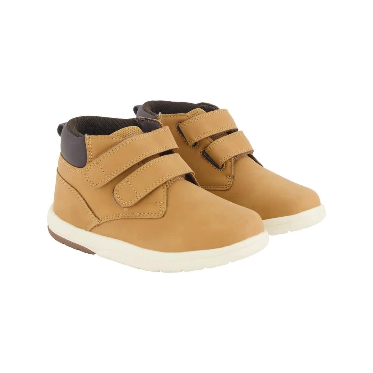 4 Junior Hi Top Casual Sneakers AMBER GOLD, 4 of 5