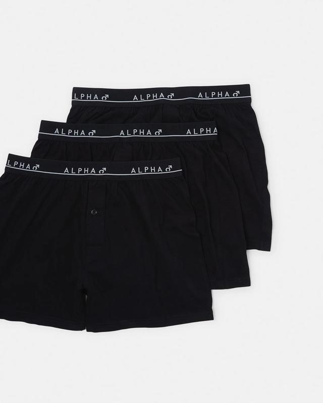 3 Pack Plain Jersey Bo