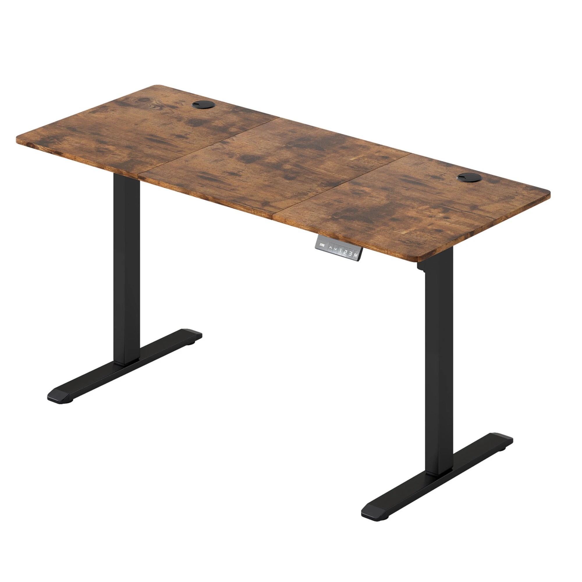 1 Levede Electric Standing Desk 140cm Oak, 1 of 9