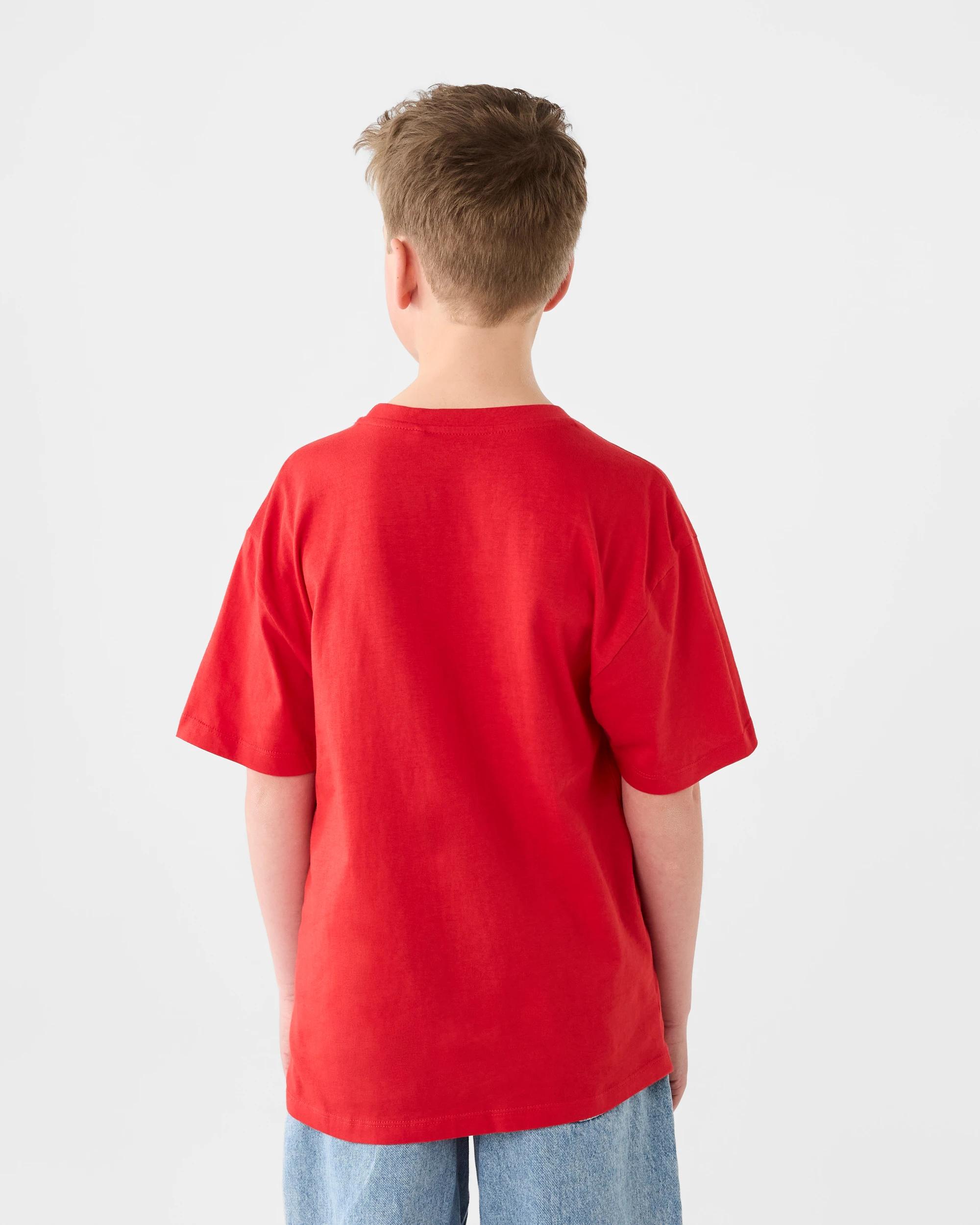 2 Christmas Short Sleeve Print T-shirt Red Xmas, 2 of 6