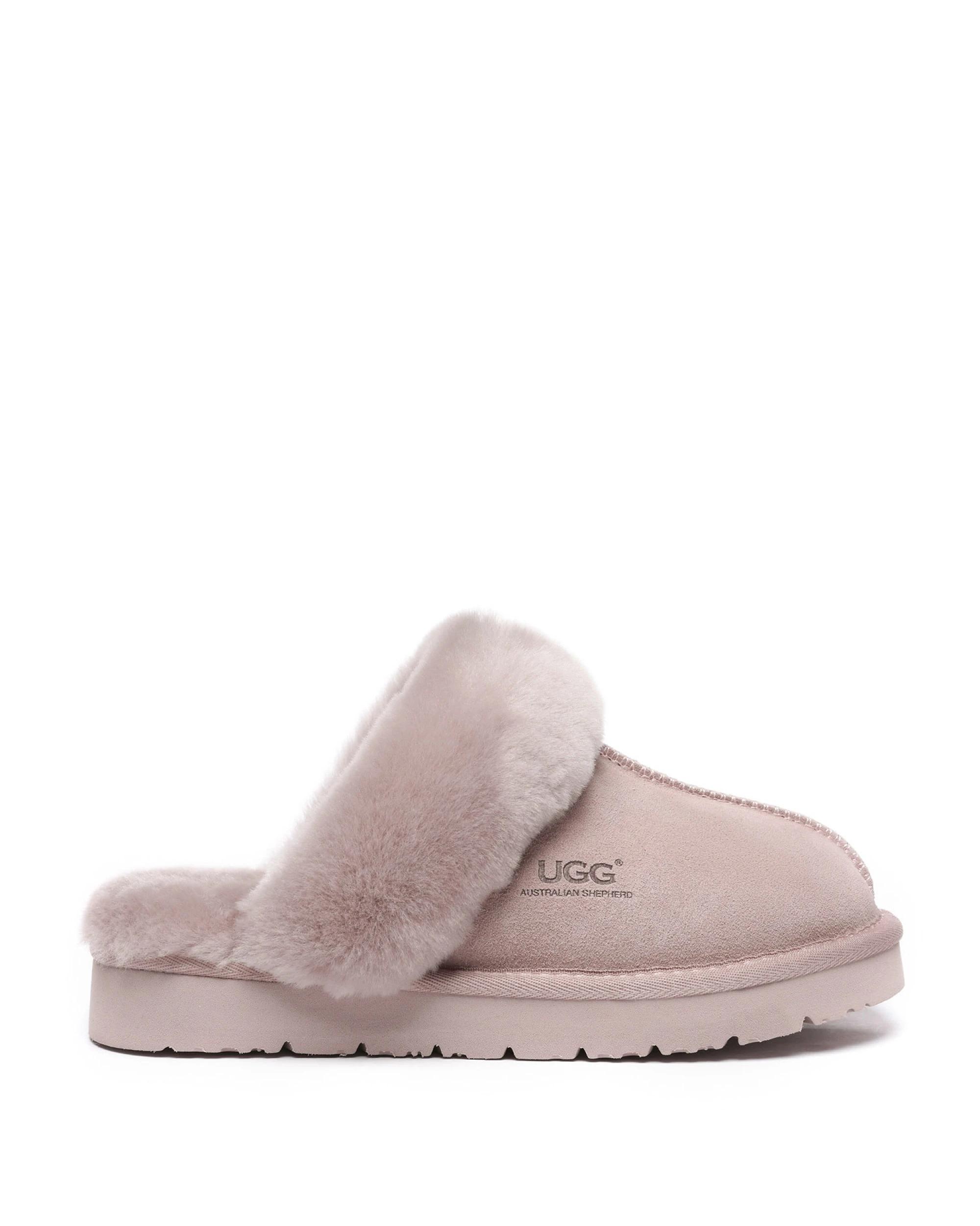 1 Australian Shepherd UGG Muffin Slipper Special DAWN PINK, 1 of 5