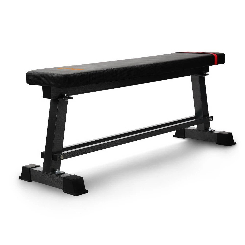 1 Everfit Weight Bench Flat Bench Press Home Gym Equipment 300kg Capacity - Black, 1 of 7