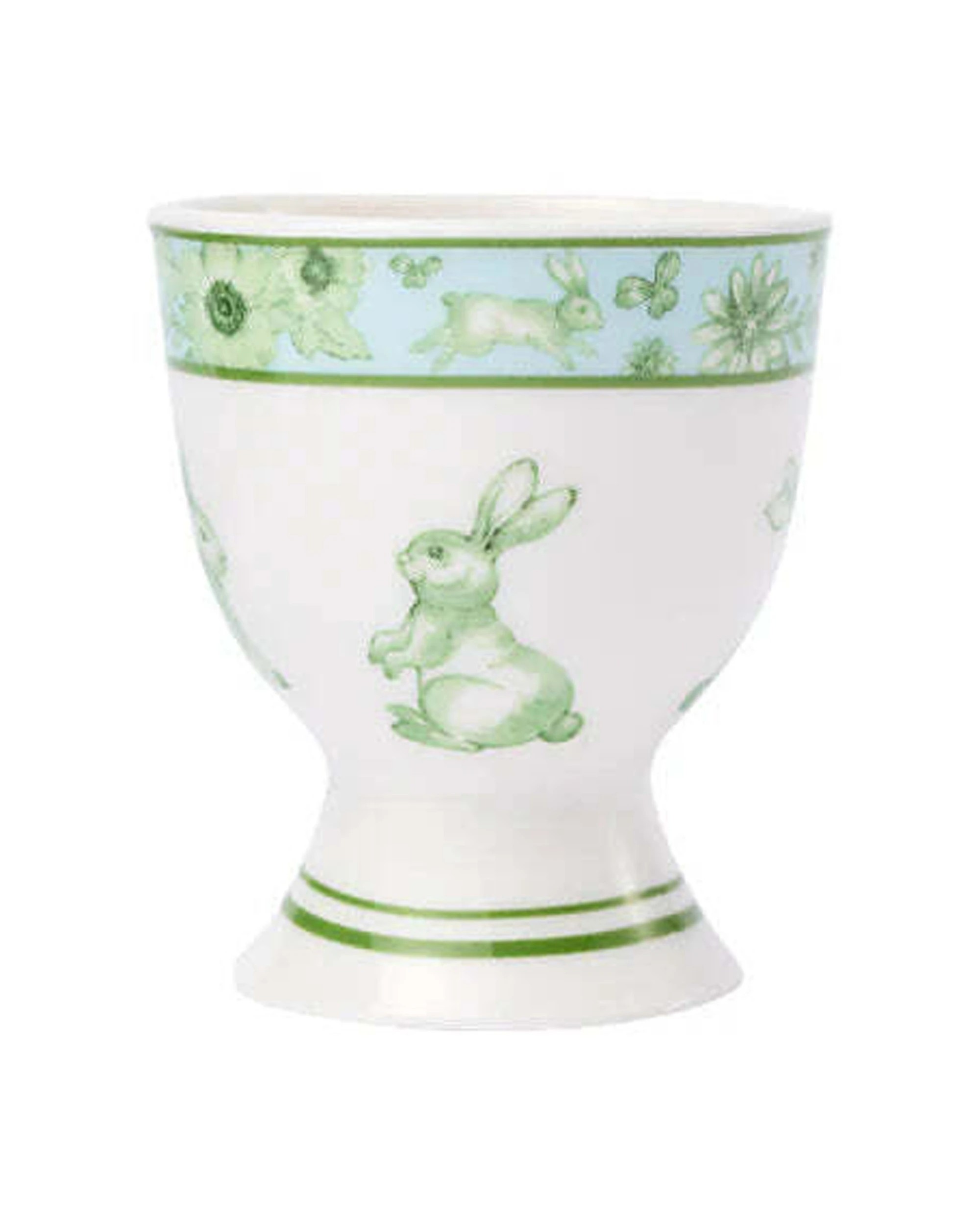 1 Maxwell & Williams Clover & Cottontail Hare & Heritage Porcelain Egg Cup - Multi, 1 of 1