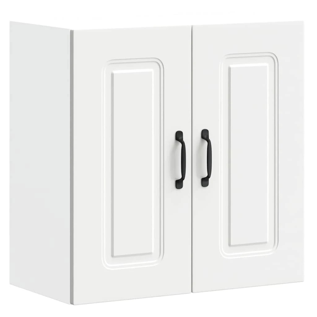 1 vidaXL Wooden Dishwasher Panel Ample Storage - White, 1 of 9