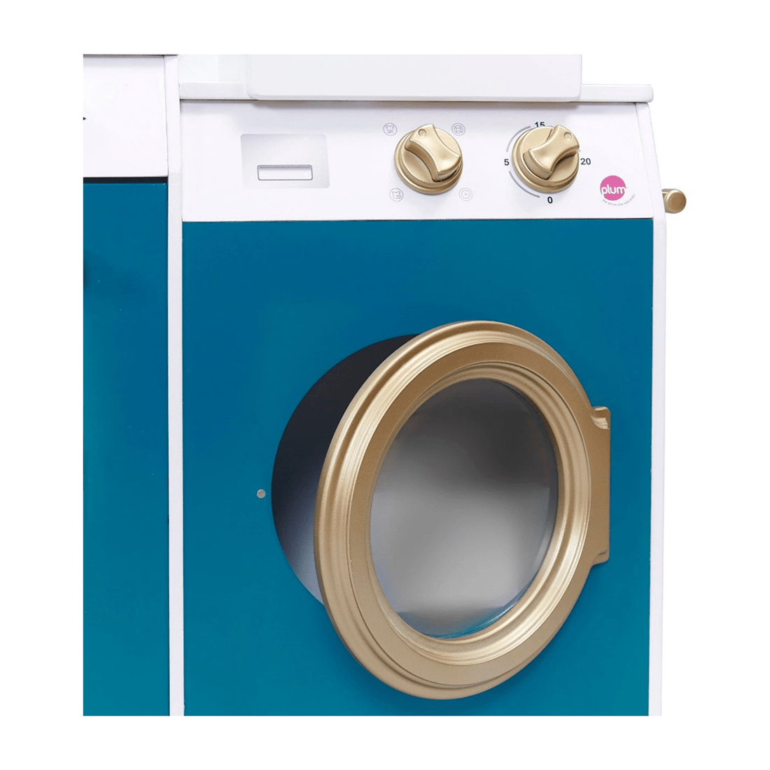 6 Plum Play Au Bakehouse Wooden Play Kitchen With Fridge And Utensils Set
 - Blue, 6 of 9