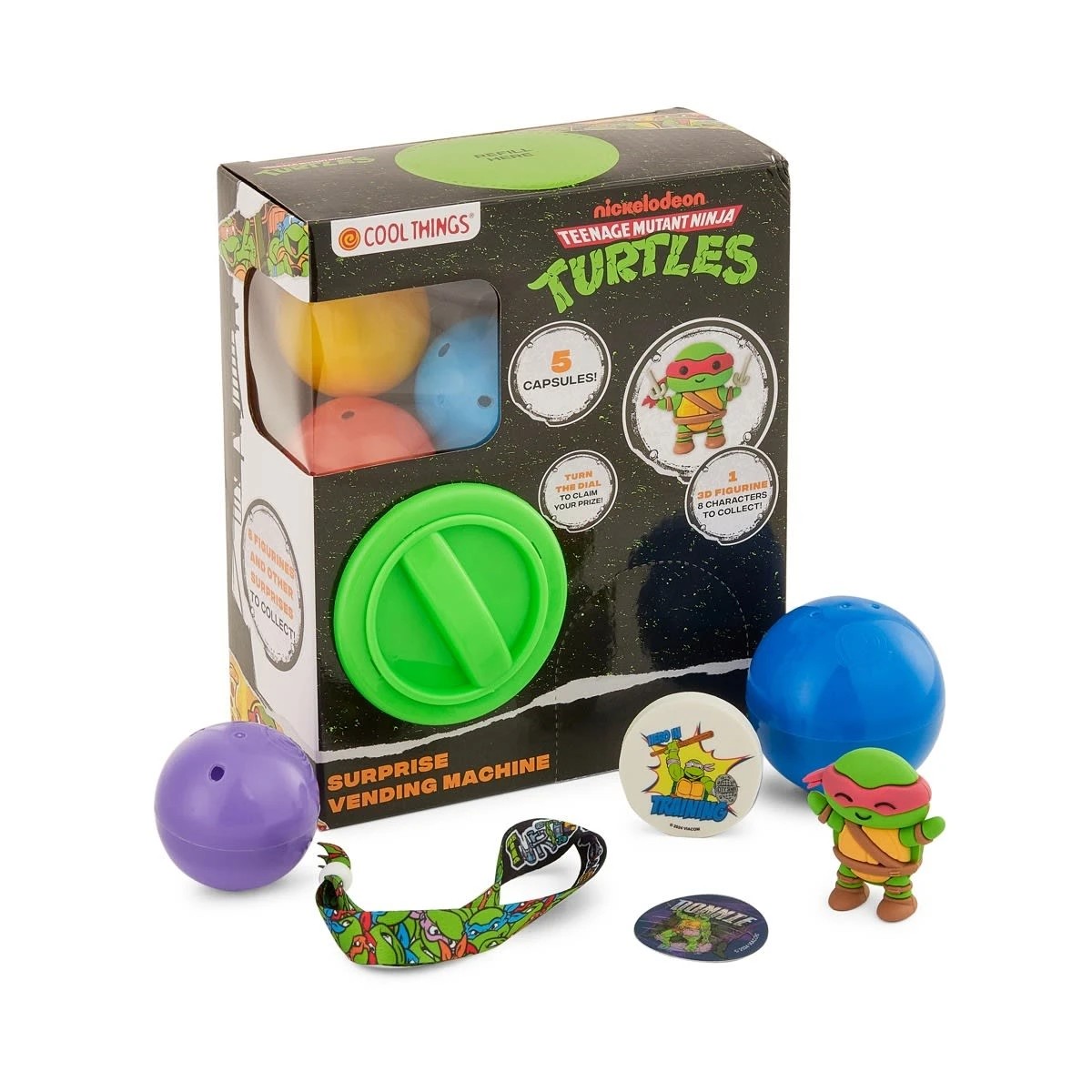 2 Cool Things Teenage Mutant Ninja Turtles Surprise Vending Machine - Assorted, 2 of 2