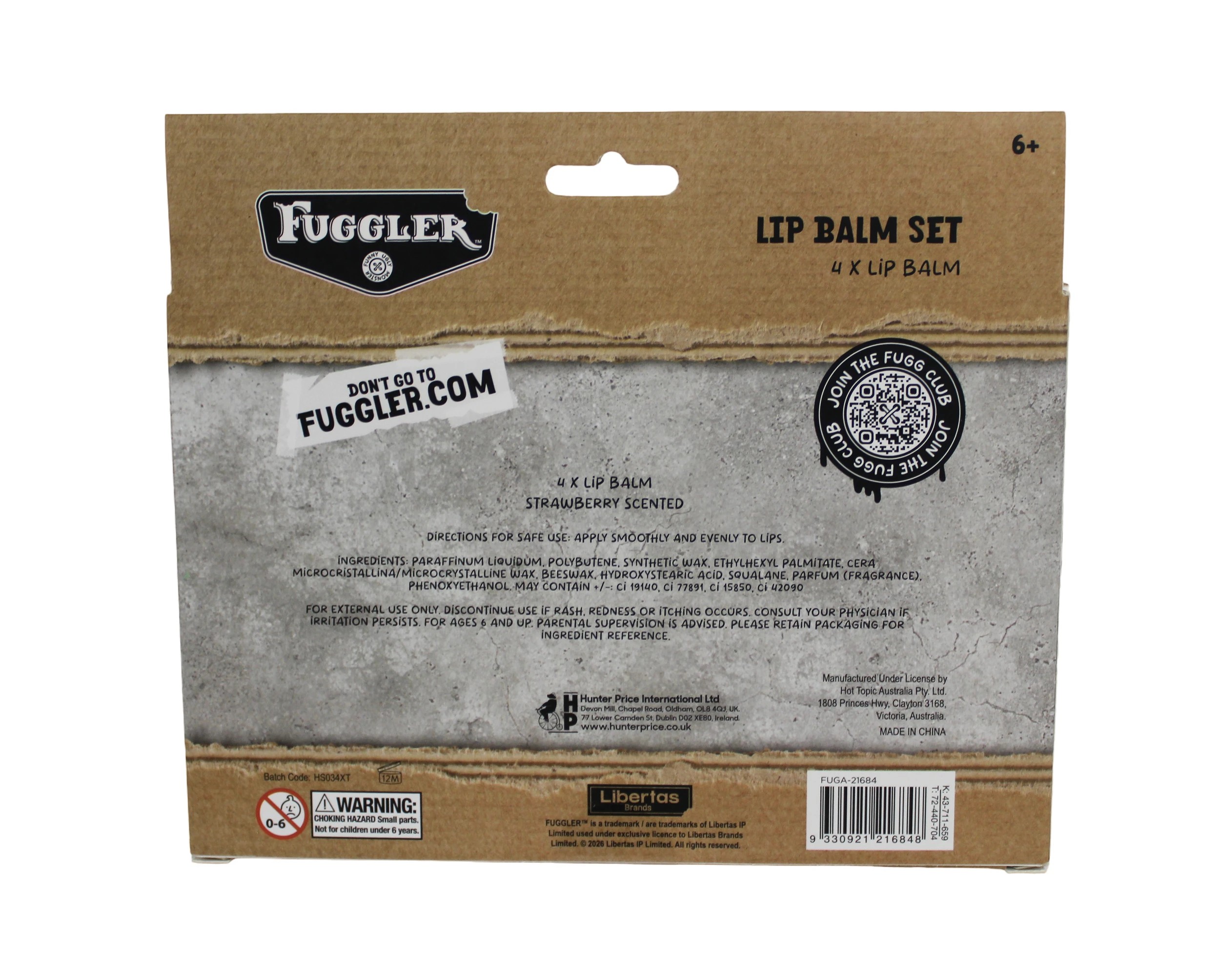 5 4 Pack Fuggler Lip Balm Set, 5 of 5