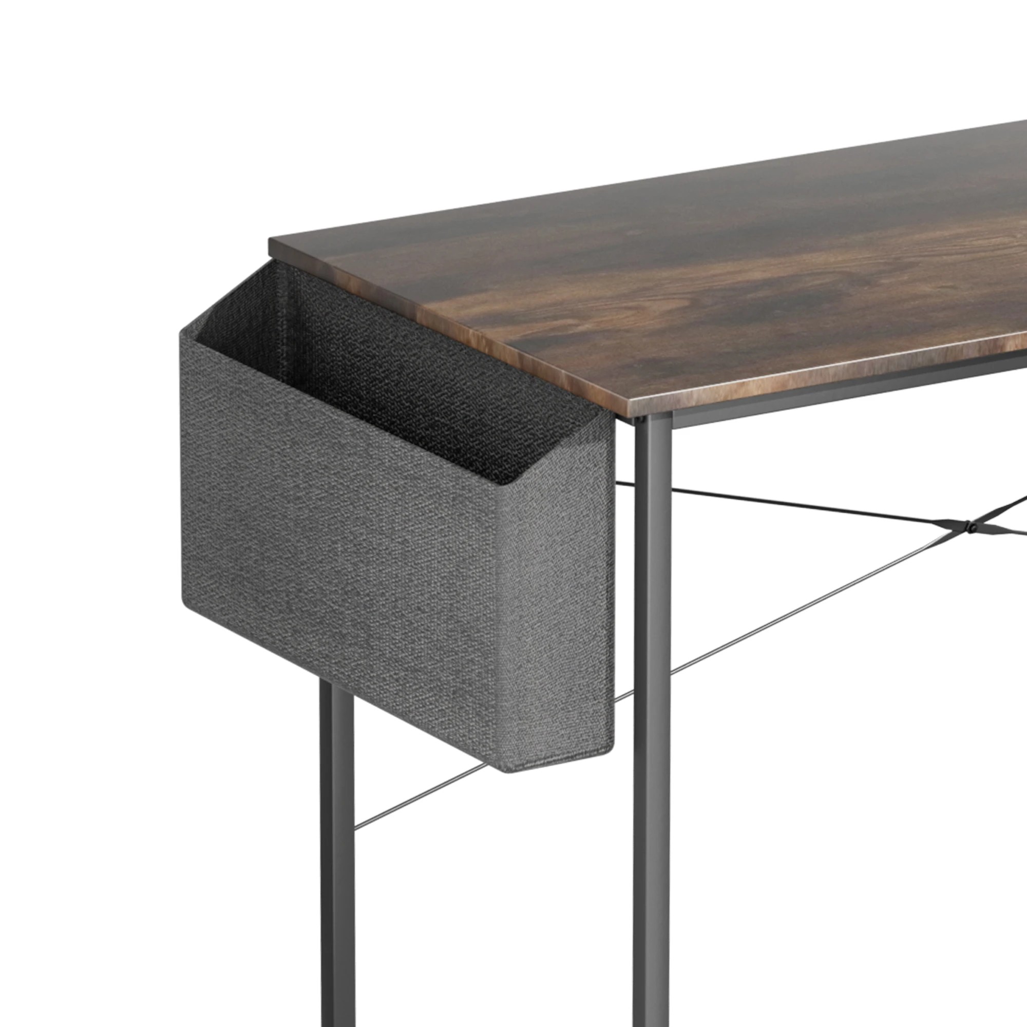 5 Levede Computer Desk 120cm - Brown, 5 of 7