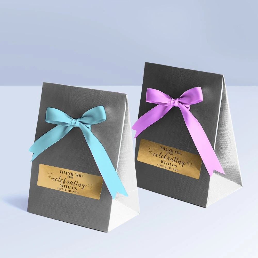 5 Avery 14UP Laser Labels Gold 5 Sheets, 5 of 5