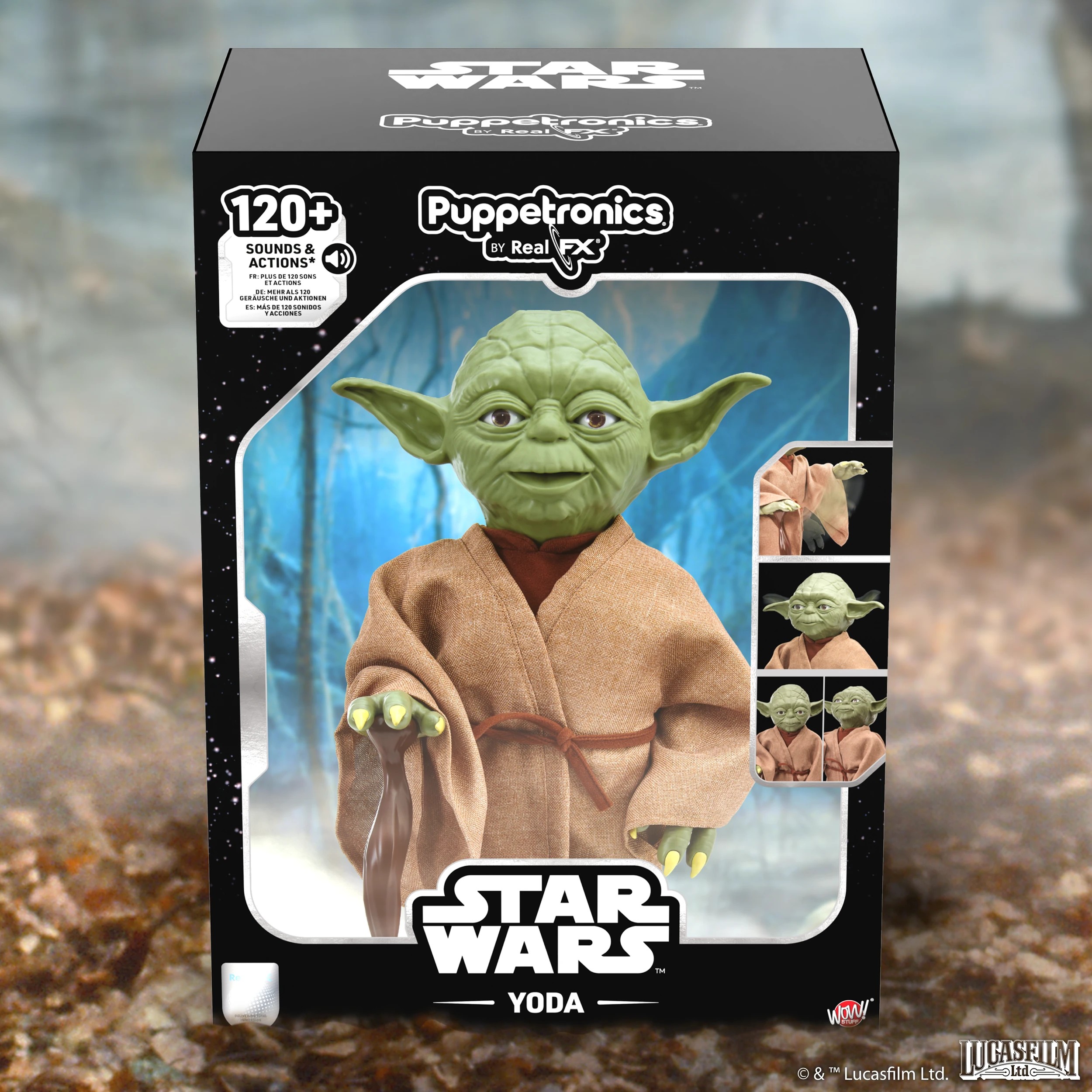 2 Disney Star Wars Yoda Puppetronic by RealFX - Multi, 2 of 10