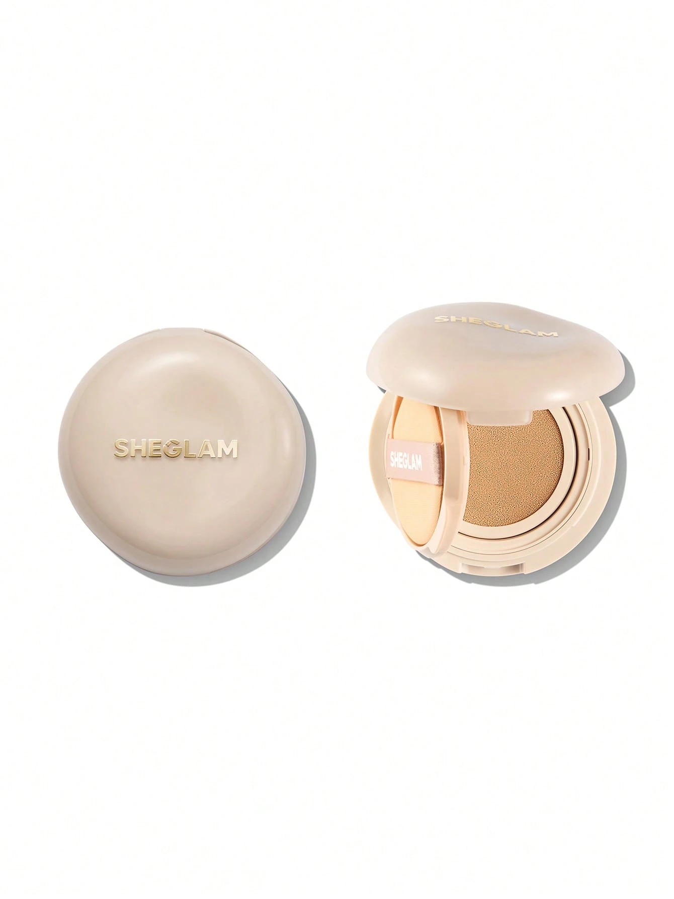 1 SHEGLAM Lock & Go Long-Lasting Cushion Foundation - Nude, 1 of 9