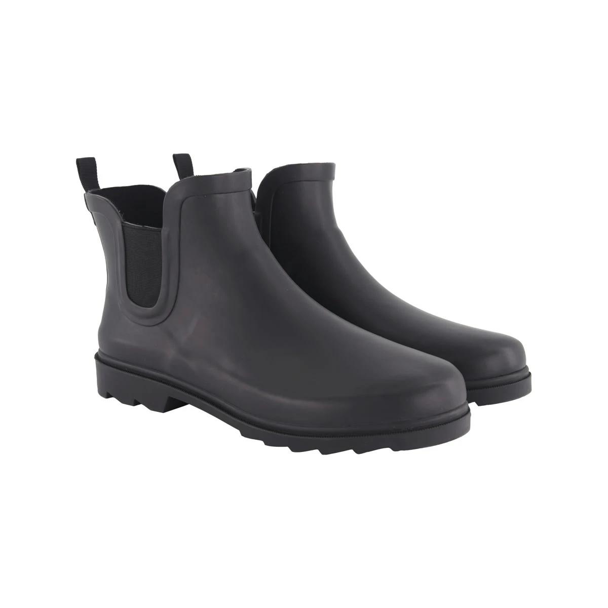 4 Slip-On Rainboots Black, 4 of 4