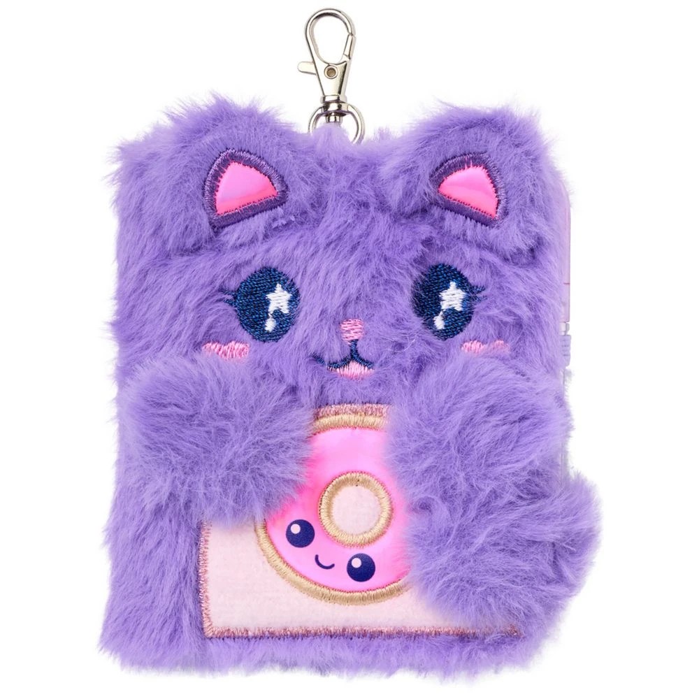 1 Studymate Novelty Fluffy Notebook Cat, 1 of 3