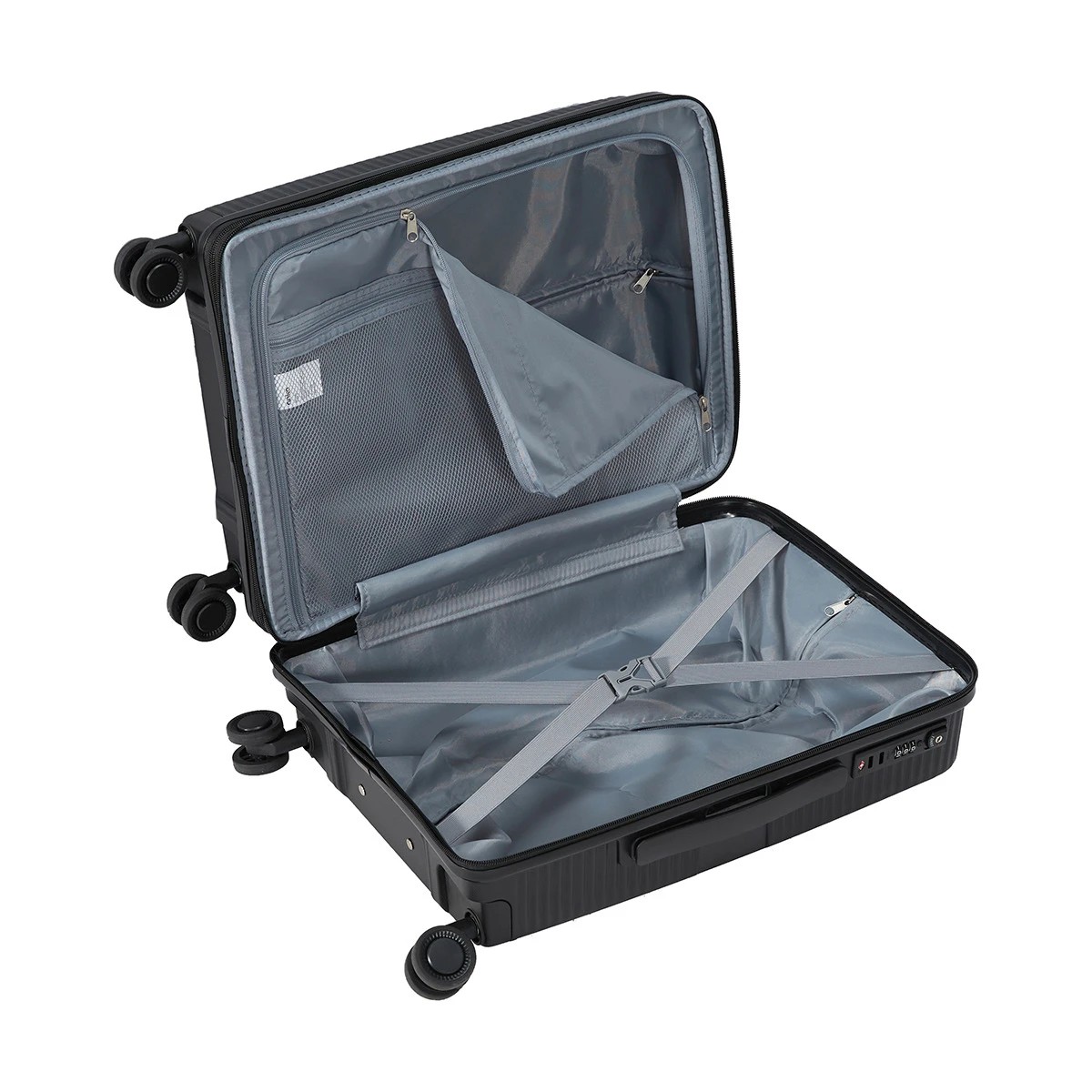 3 50cm Premium 8 Wheels Hard Case - Black, 3 of 8