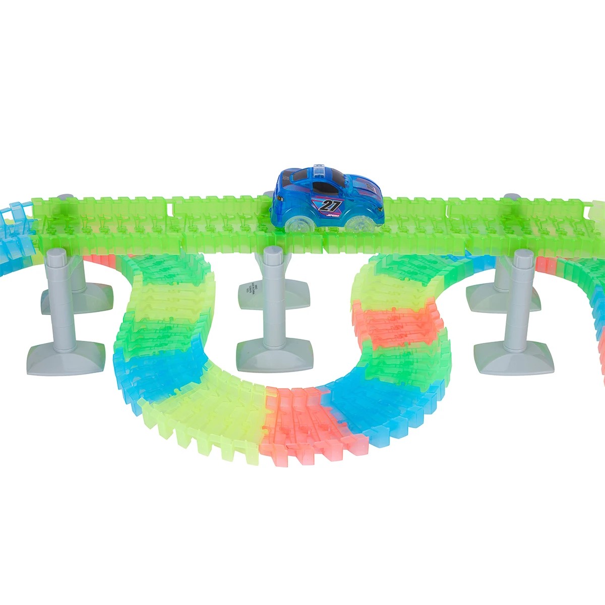 4 264 Piece Glow Track Playset, 4 of 10