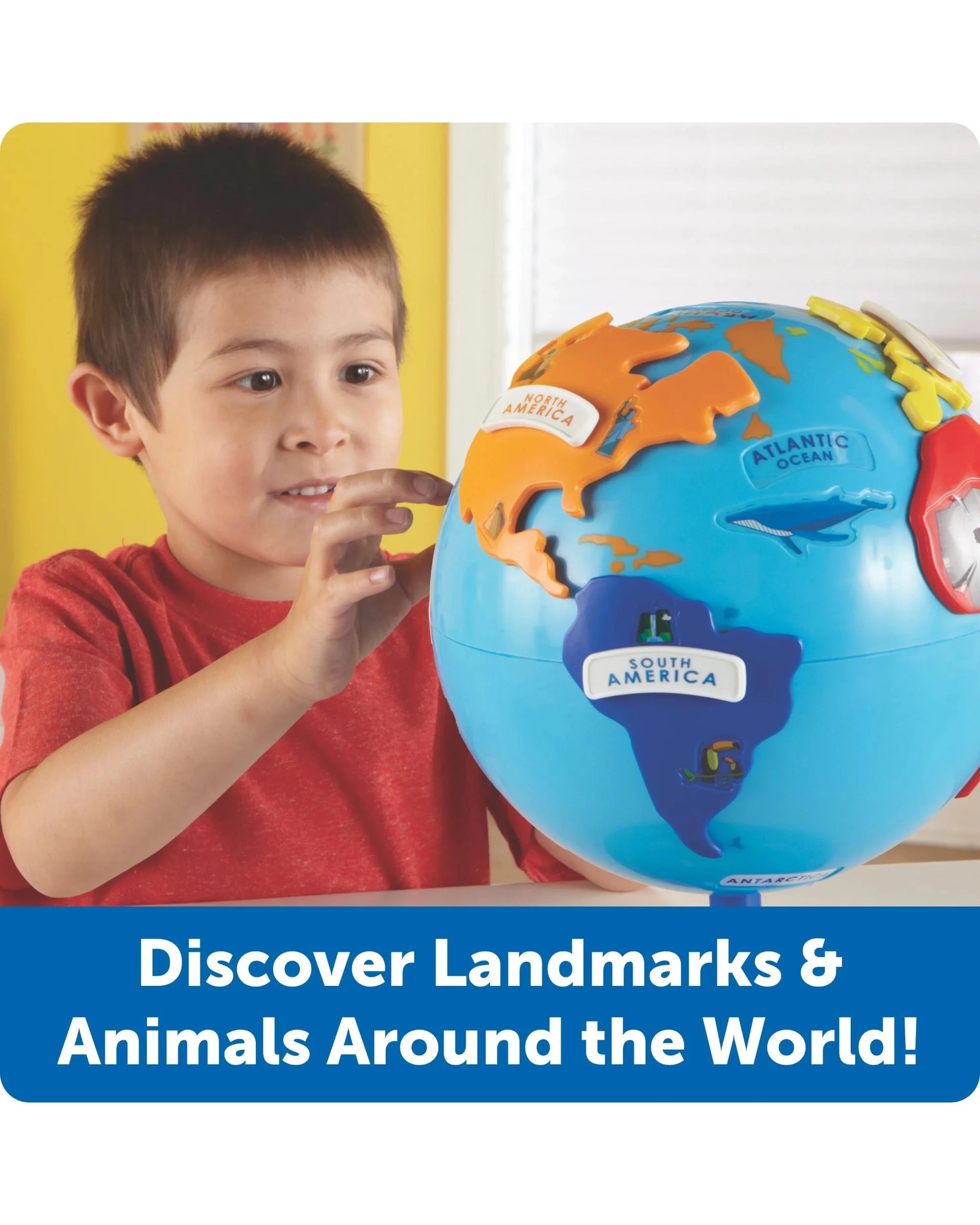 6 Learning Resources Puzzle Globe, 6 of 9