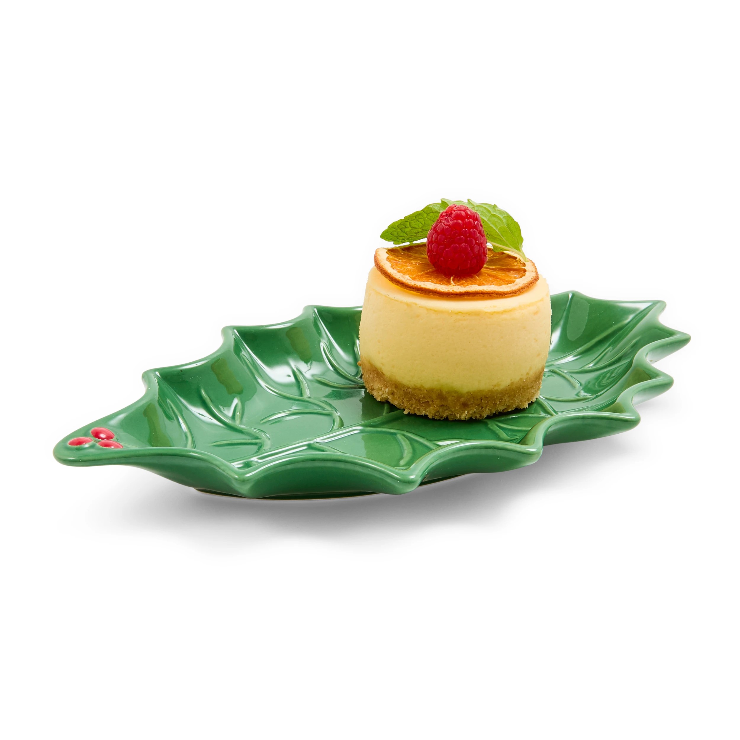 3 Set of 2 Holly Side Plates, 3 of 6