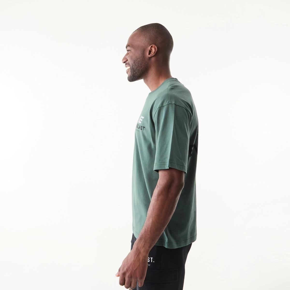 2 Everlast Mens Oversized T-shirt Deep Sea, 2 of 7