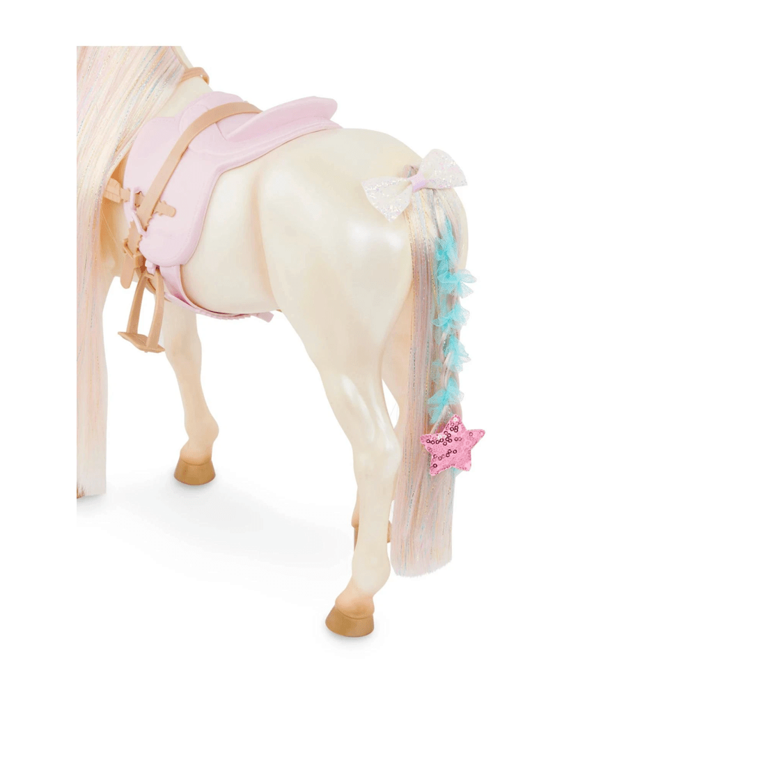 7 Our Generation Enchanting Horse 20-inch Toy Horse with Ultra-Long Rainbow Hair - Multi, 7 of 9