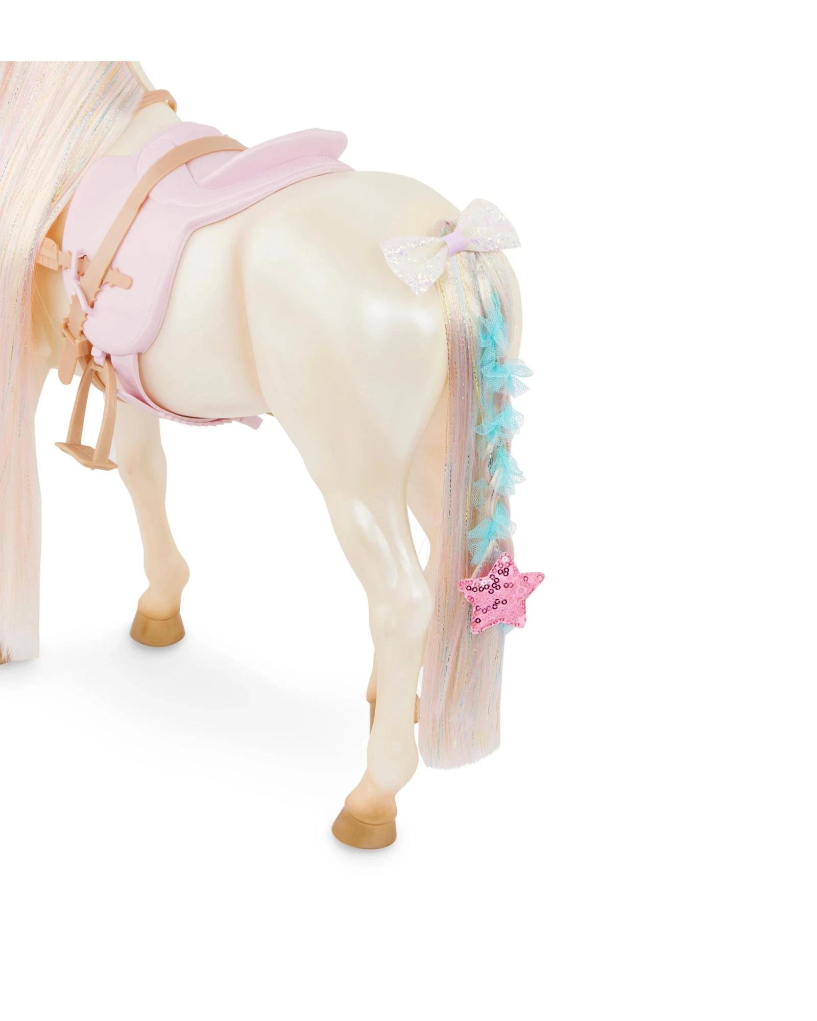 7 Our Generation Enchanting Horse 20-inch Toy Horse with Ultra-Long Rainbow Hair - Multi, 7 of 9