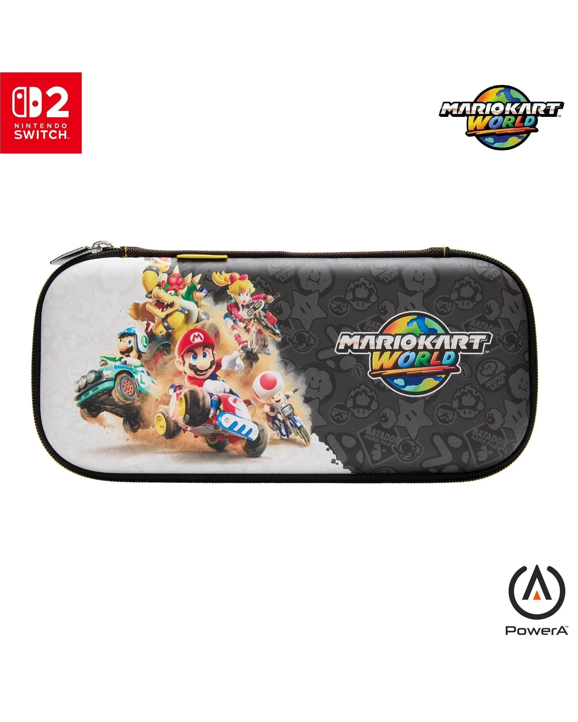2 PowerA Slim Case for Nintendo Switch 2 - Mario Kart World, 2 of 9