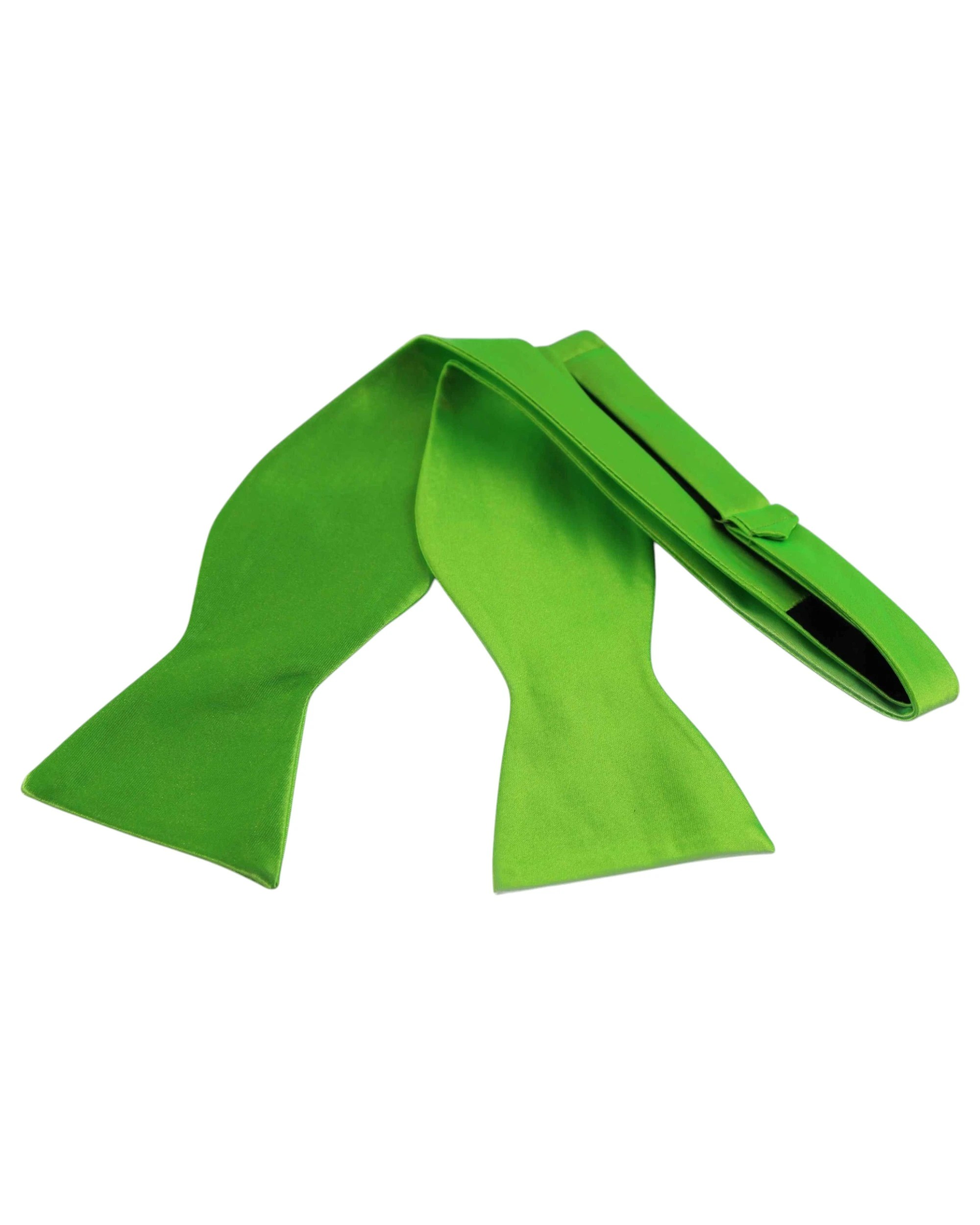 1 Zasel Mens Self Tie Bow Tie - Green, 1 of 1