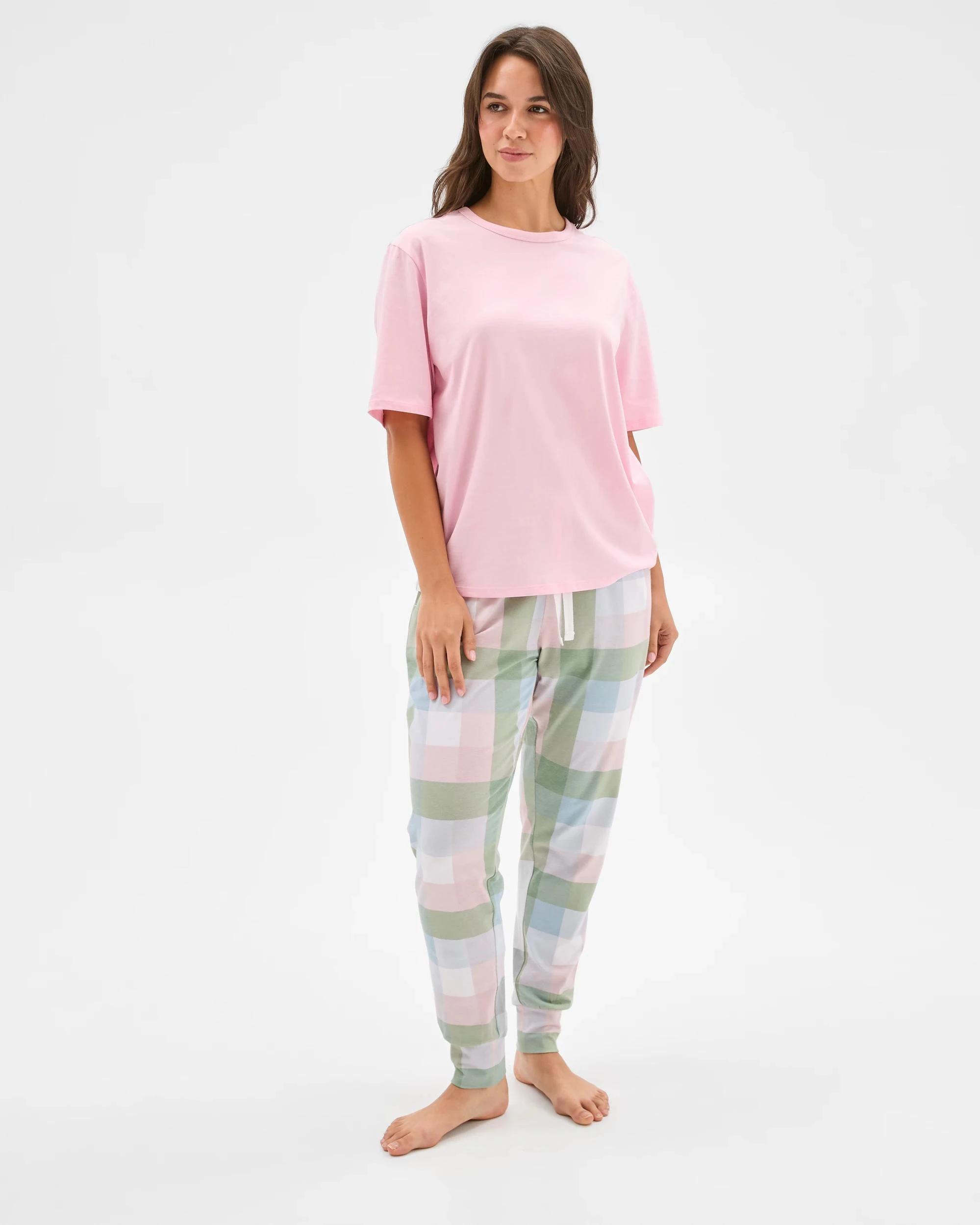 1 Target Woman Australian Cotton Sleep Core T-Shirt FAIRYTALE PINK, 1 of 6