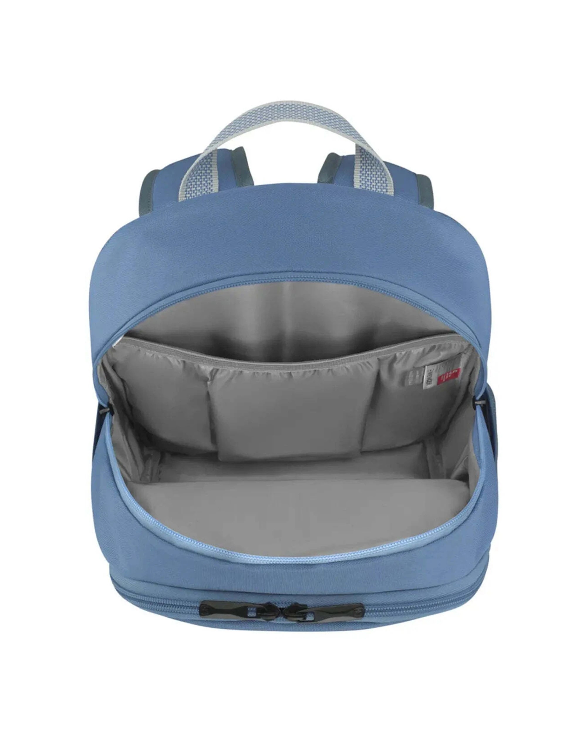 5 Wenger NEXT Tyon 15.6in Laptop Backpack Padded Organiser 23L Recycled Material - Blue, 5 of 5