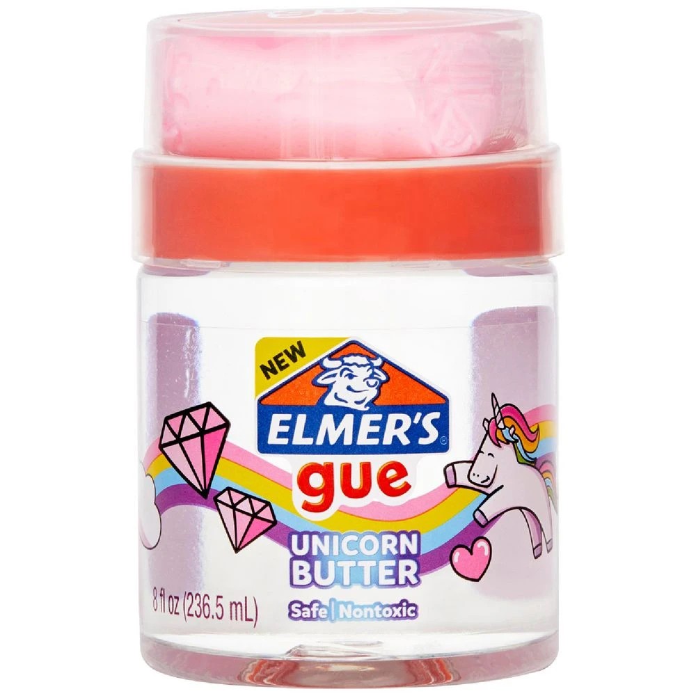 1 Elmer's Premade Slime Unicorn Butter Mix-in Gue 236.5mL, 1 of 7