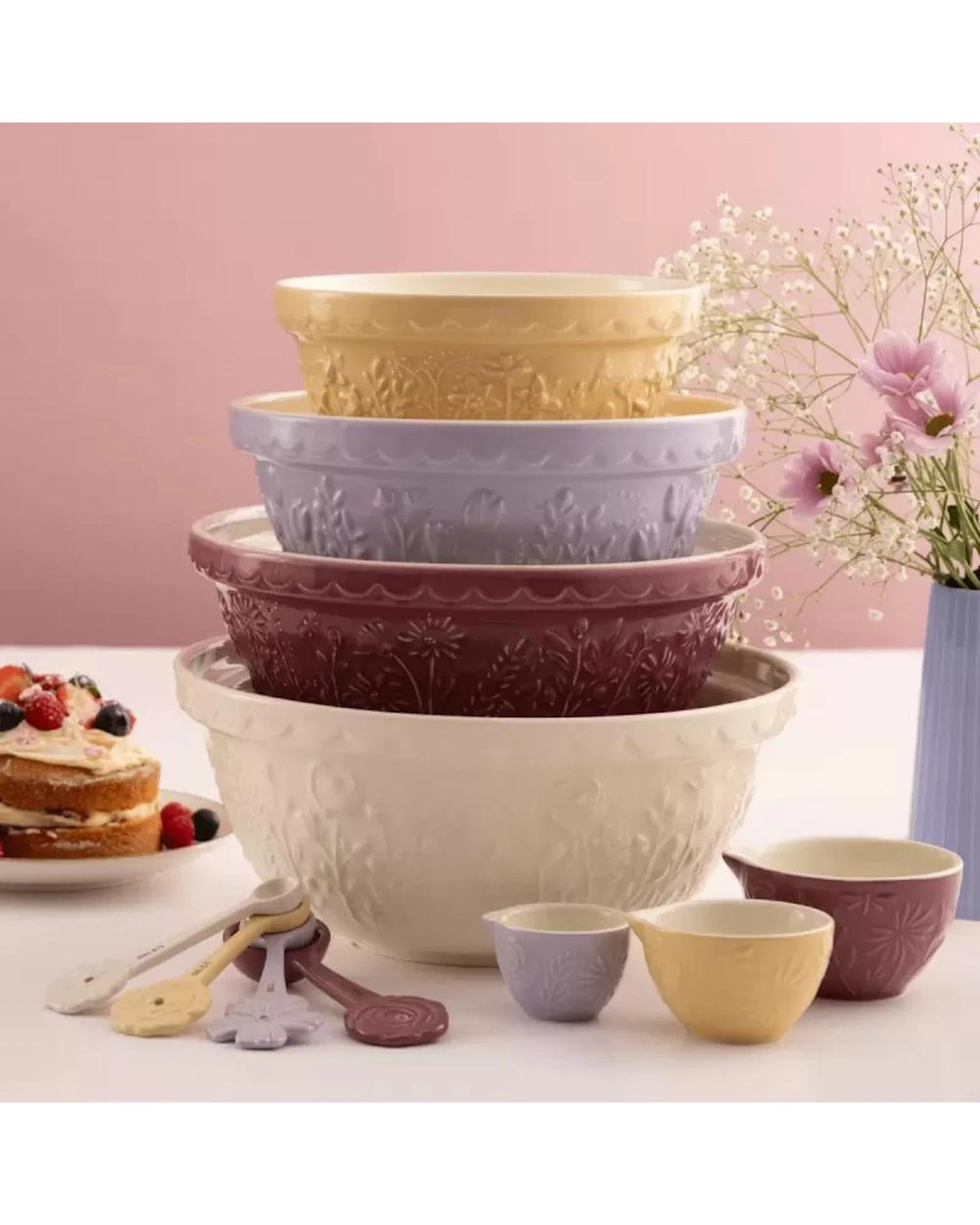 3 Mason Cash In The Meadow Set of 4 Measuring Spoons, 3 of 4