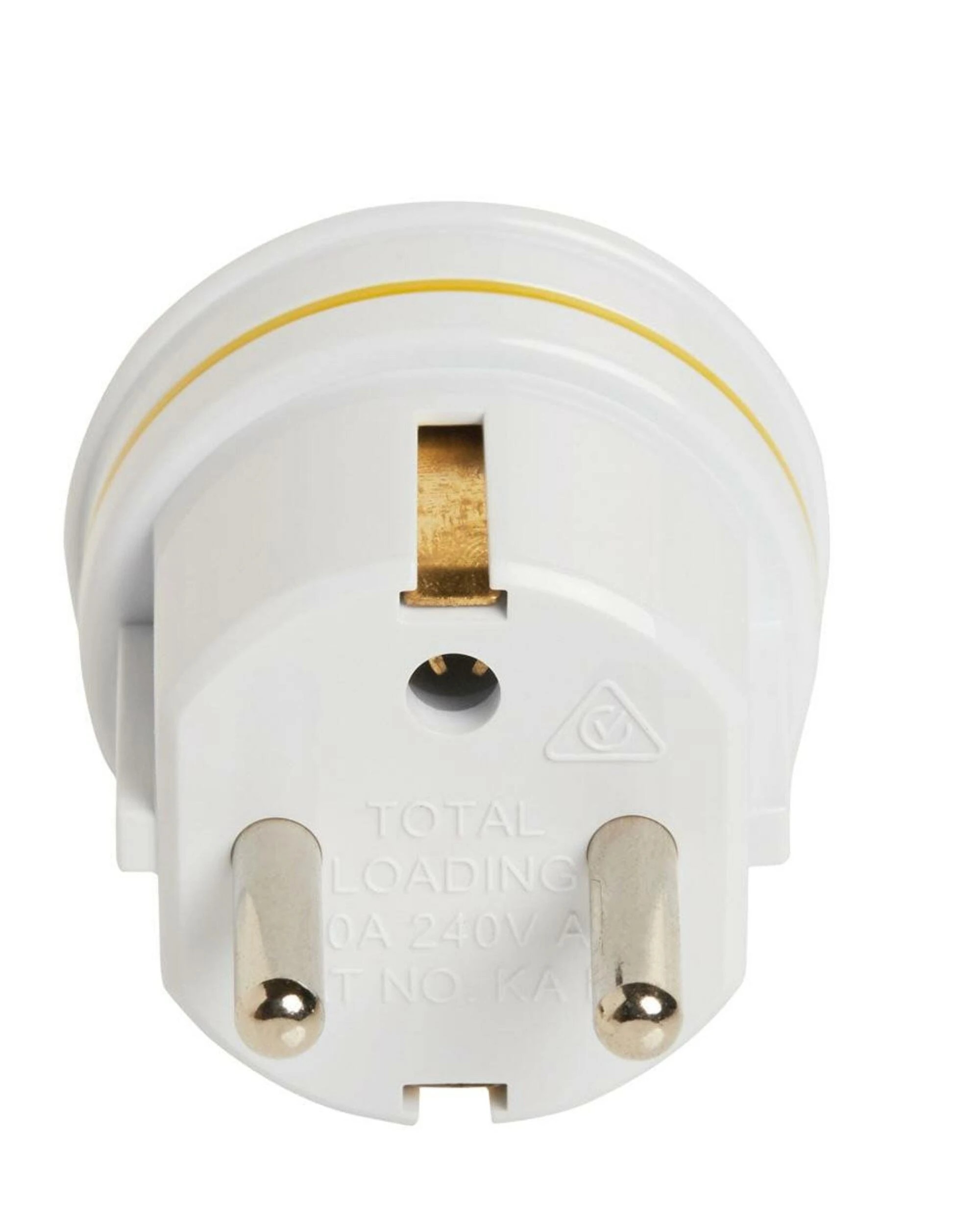 2 Korjo Travel Adaptor Plug - Aus to Europe - White, 2 of 3